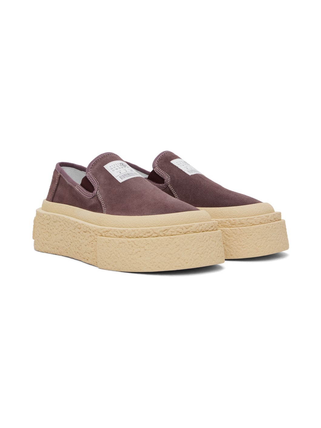 Purple Platform Sneakers - 4