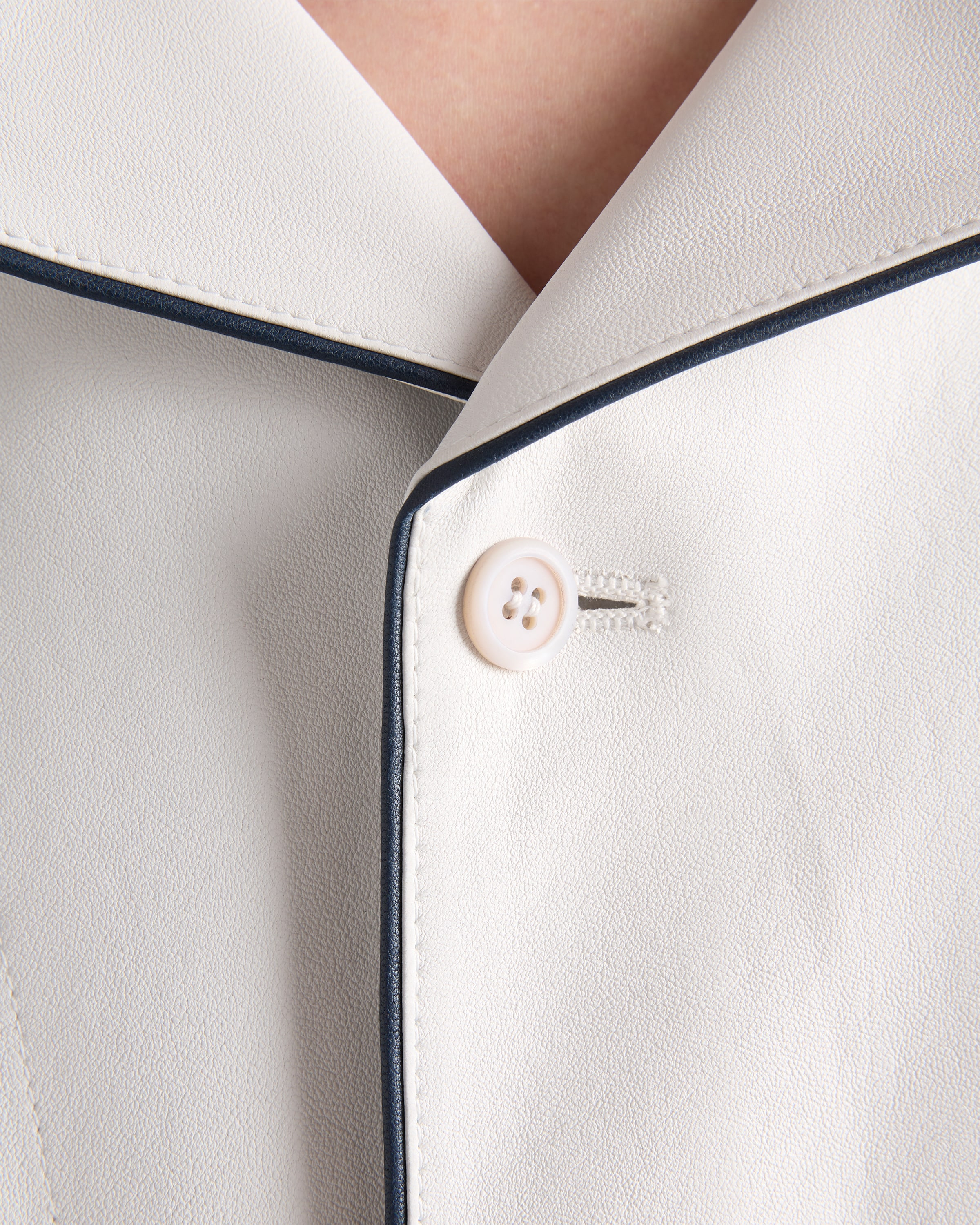 Nappa leather shirt - 3