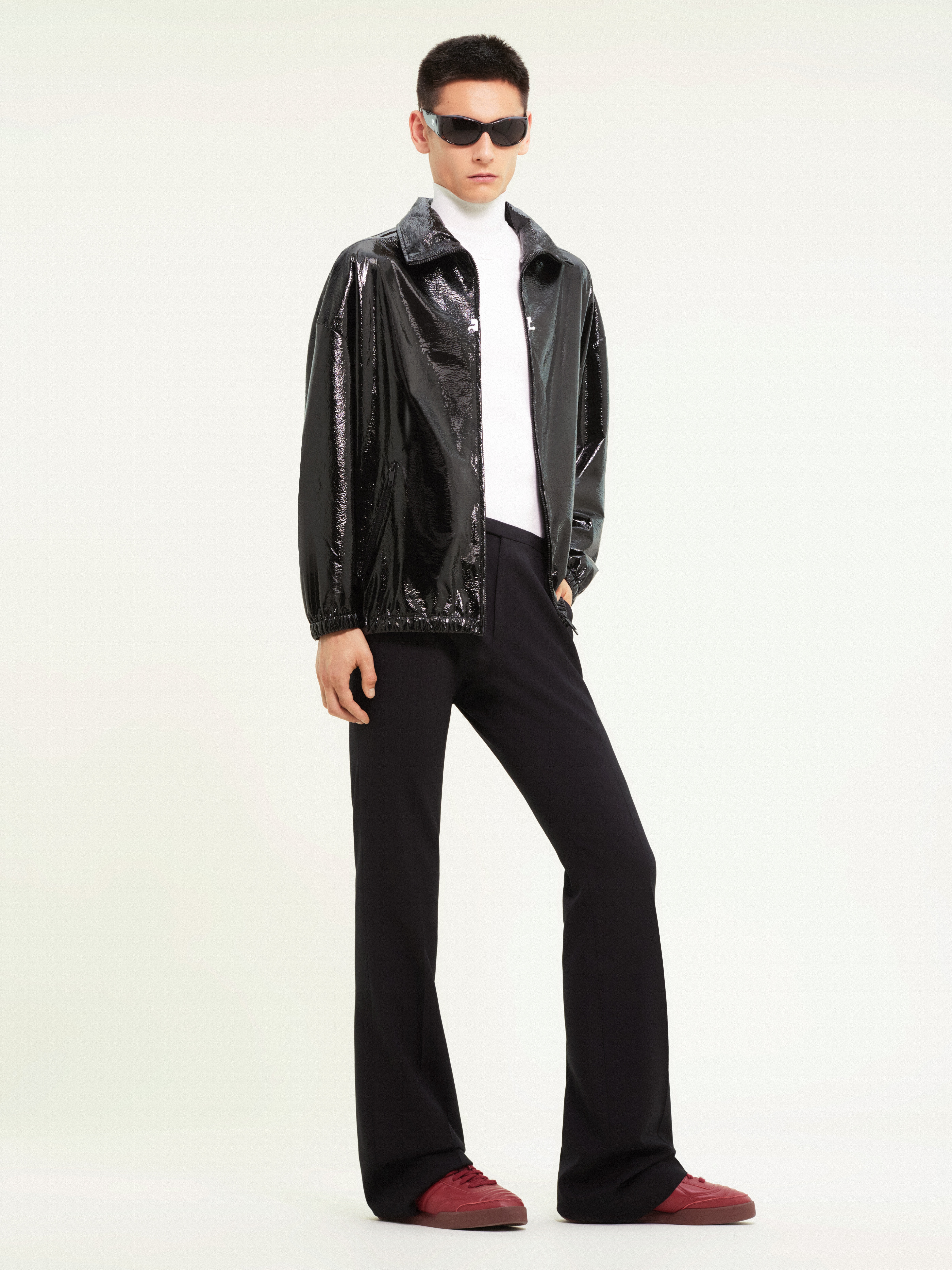 LIGHT VINYL TRACKSUIT JACKET - 3
