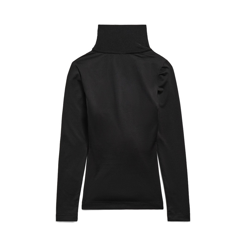 Women's Bra Cup Zip-up Jacket in Black 6