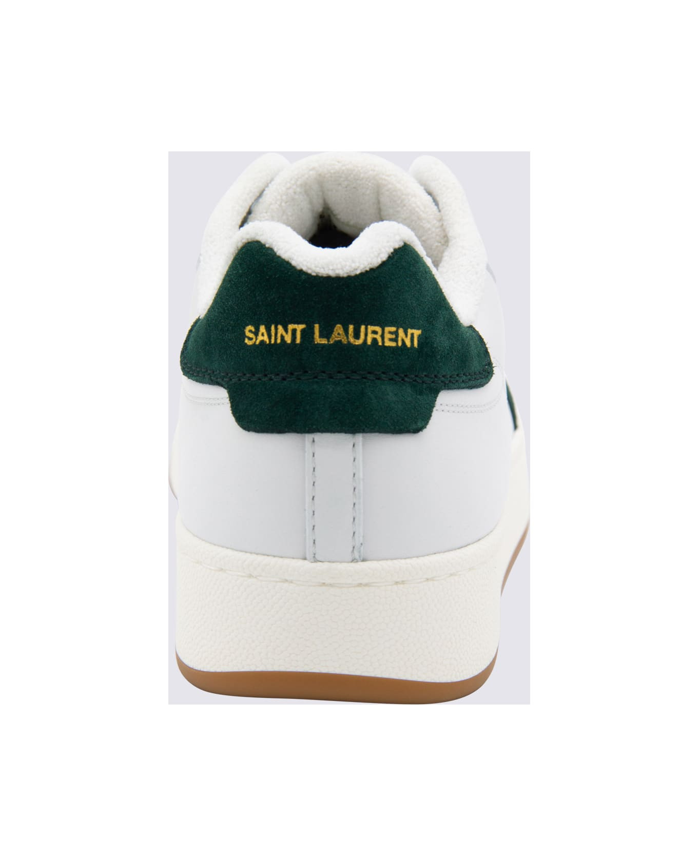 White And Green Sneakers - 4