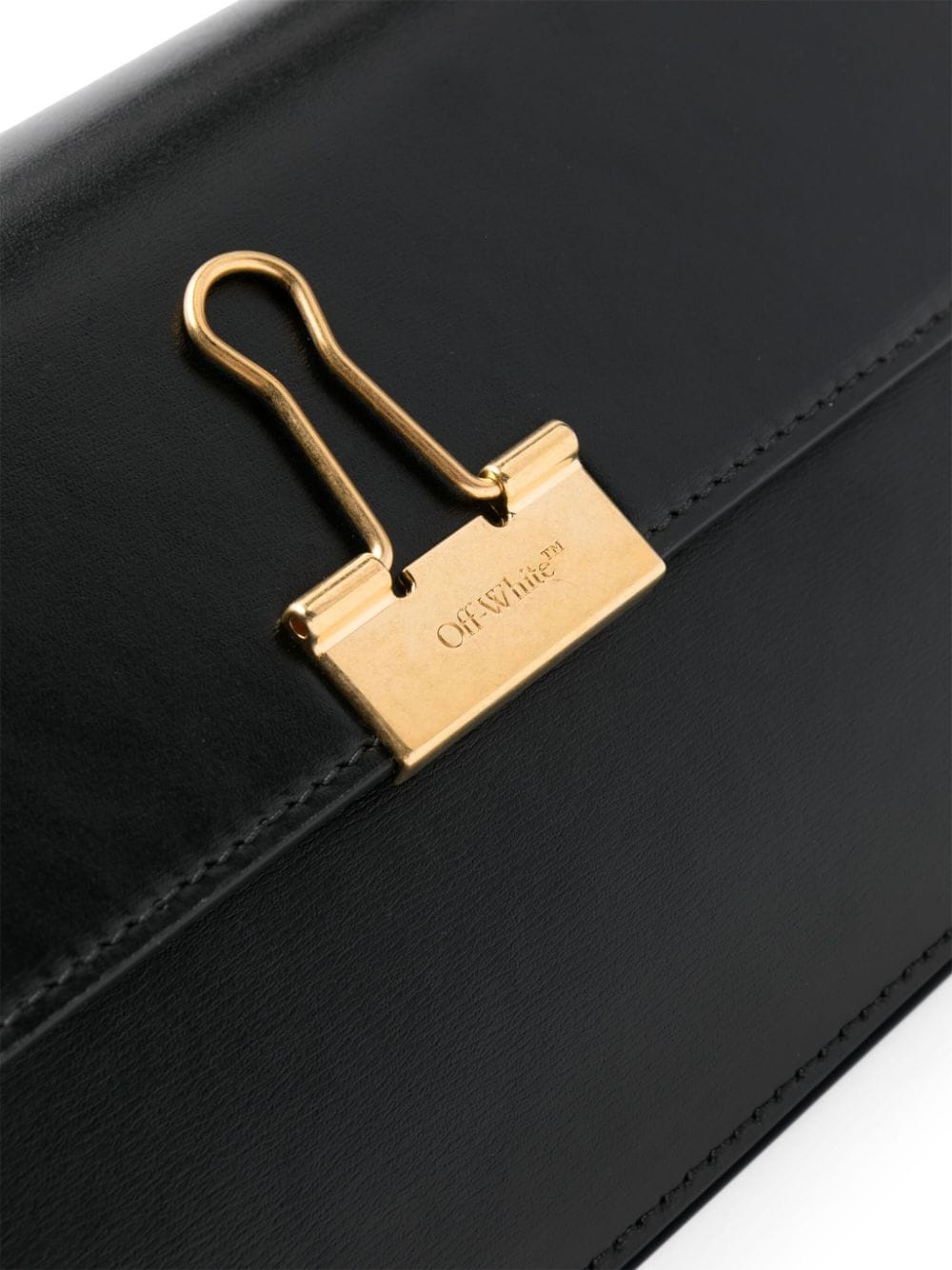 Binder leather shoulder bag - 4