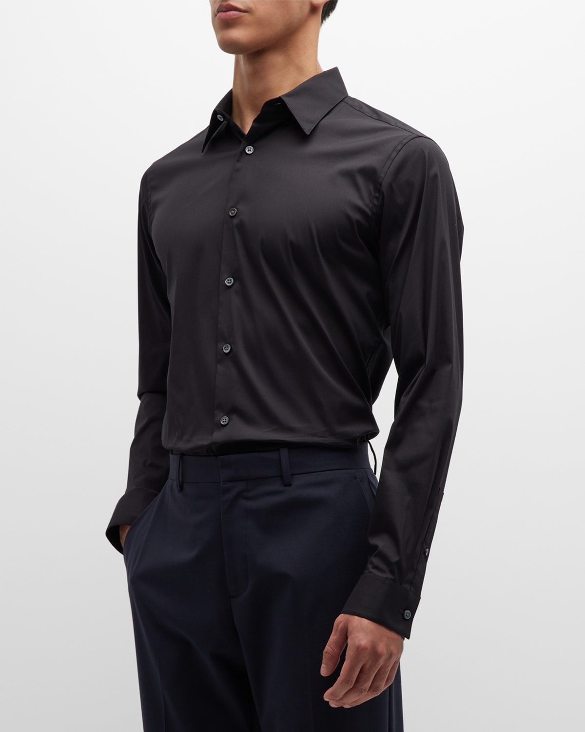 Men's Sylvain Tailored-Fit Sport Shirt - 4
