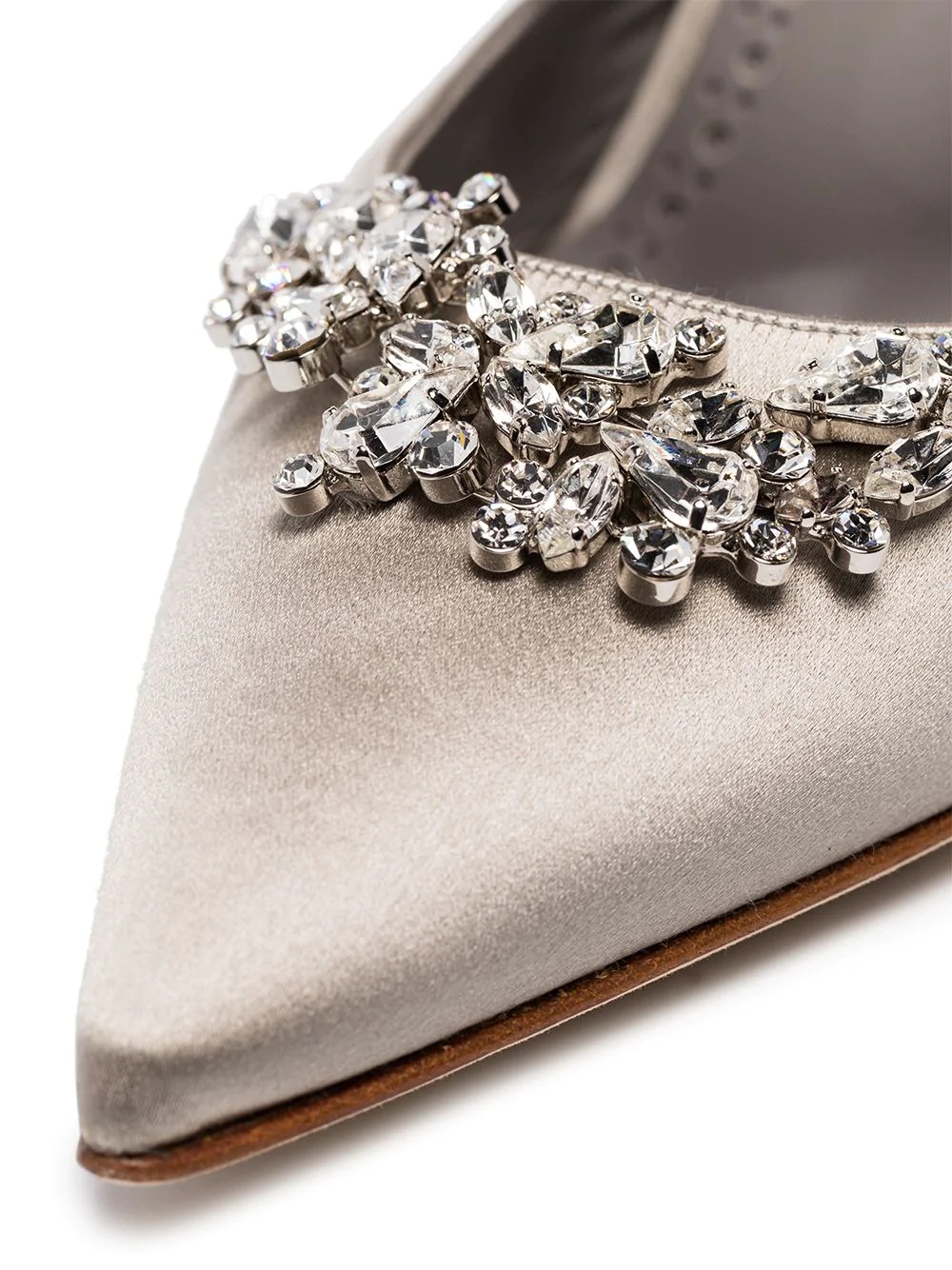 Lurum 110mm crystal-embellished mules - 4