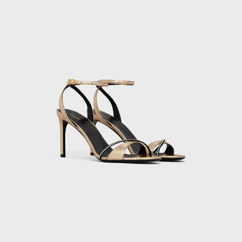CELINE SOIR in LAMINATED AYERS & SATIN 2