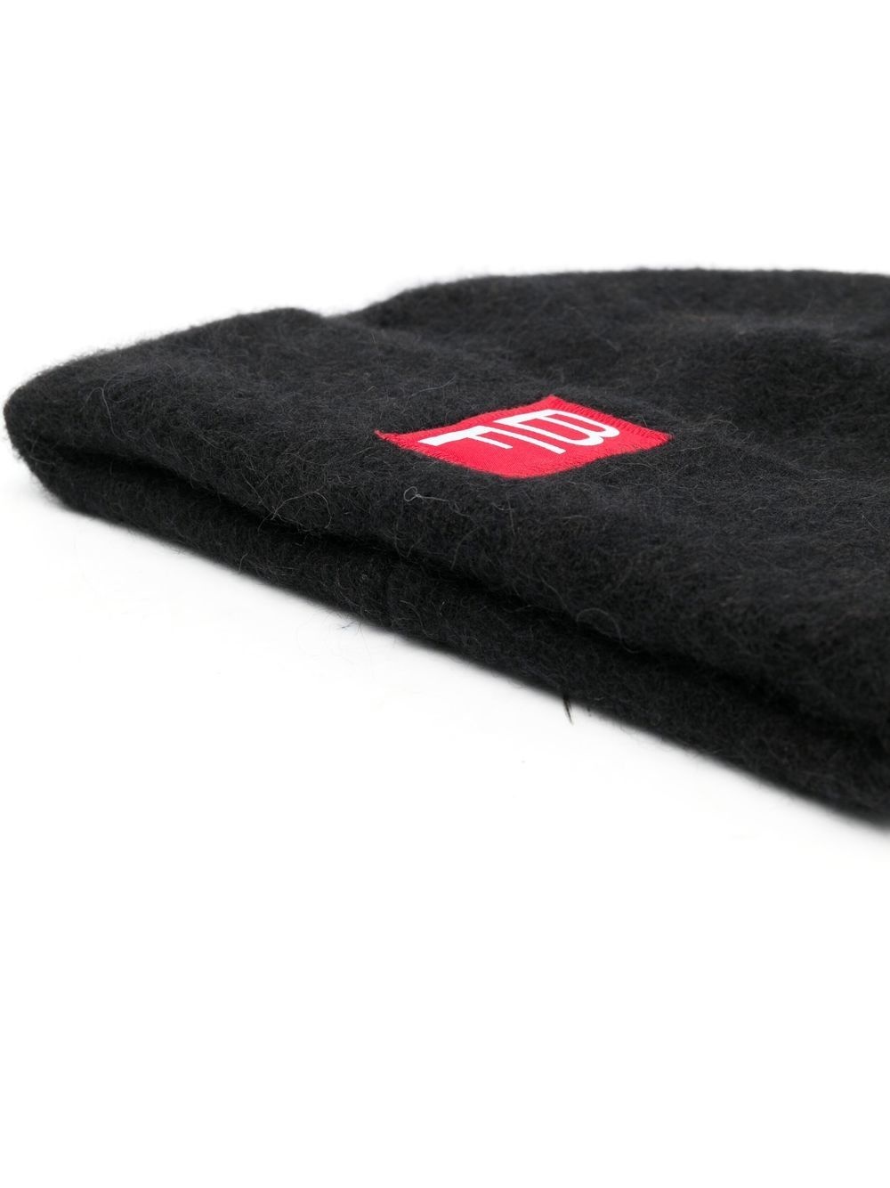 logo patch beanie - 2