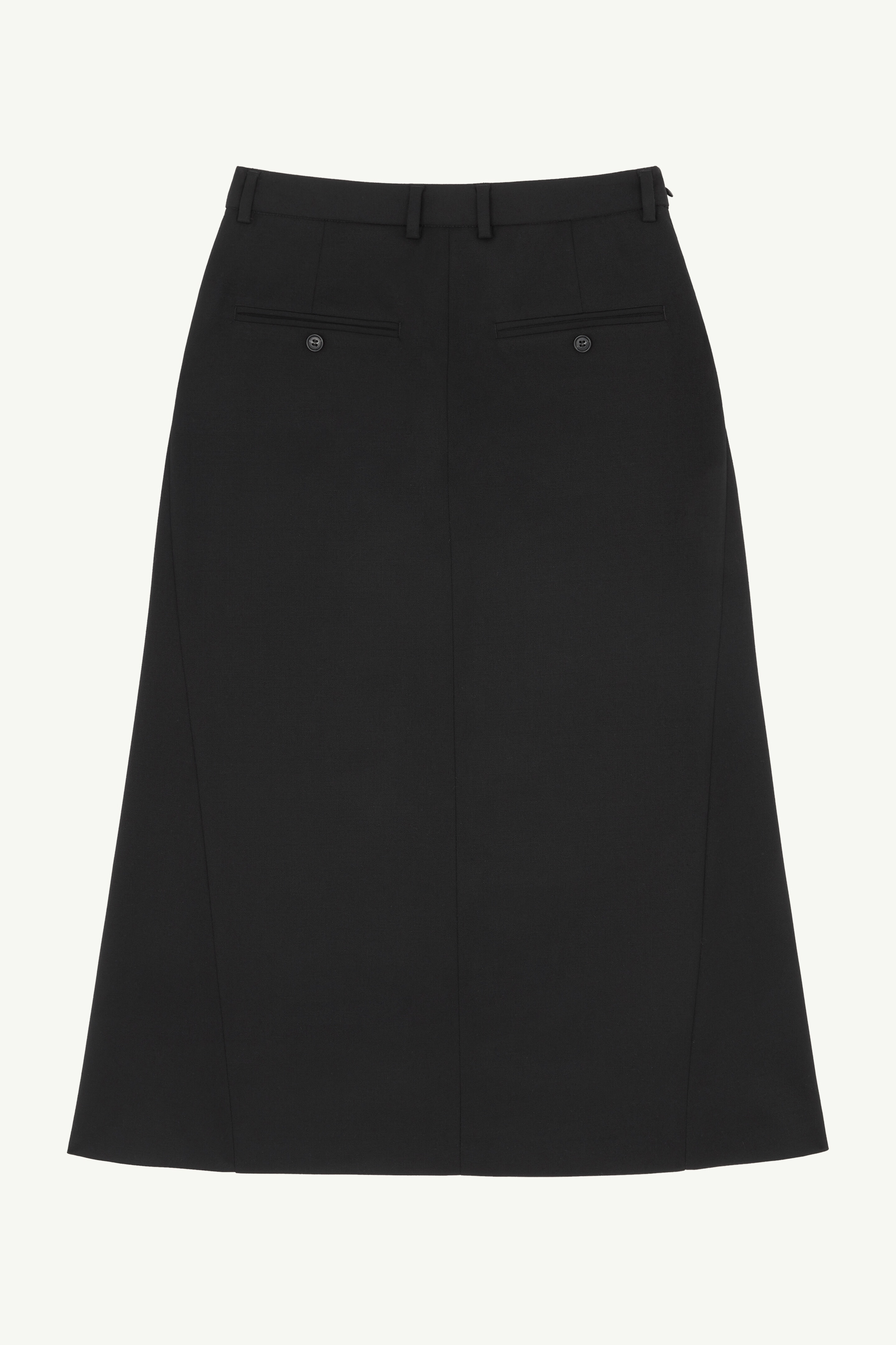 Tailored midi skirt - 1