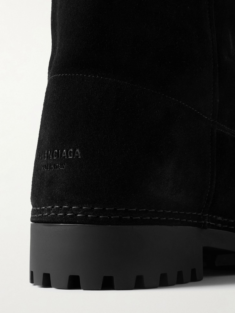Alaska Shearling Boots Black 6