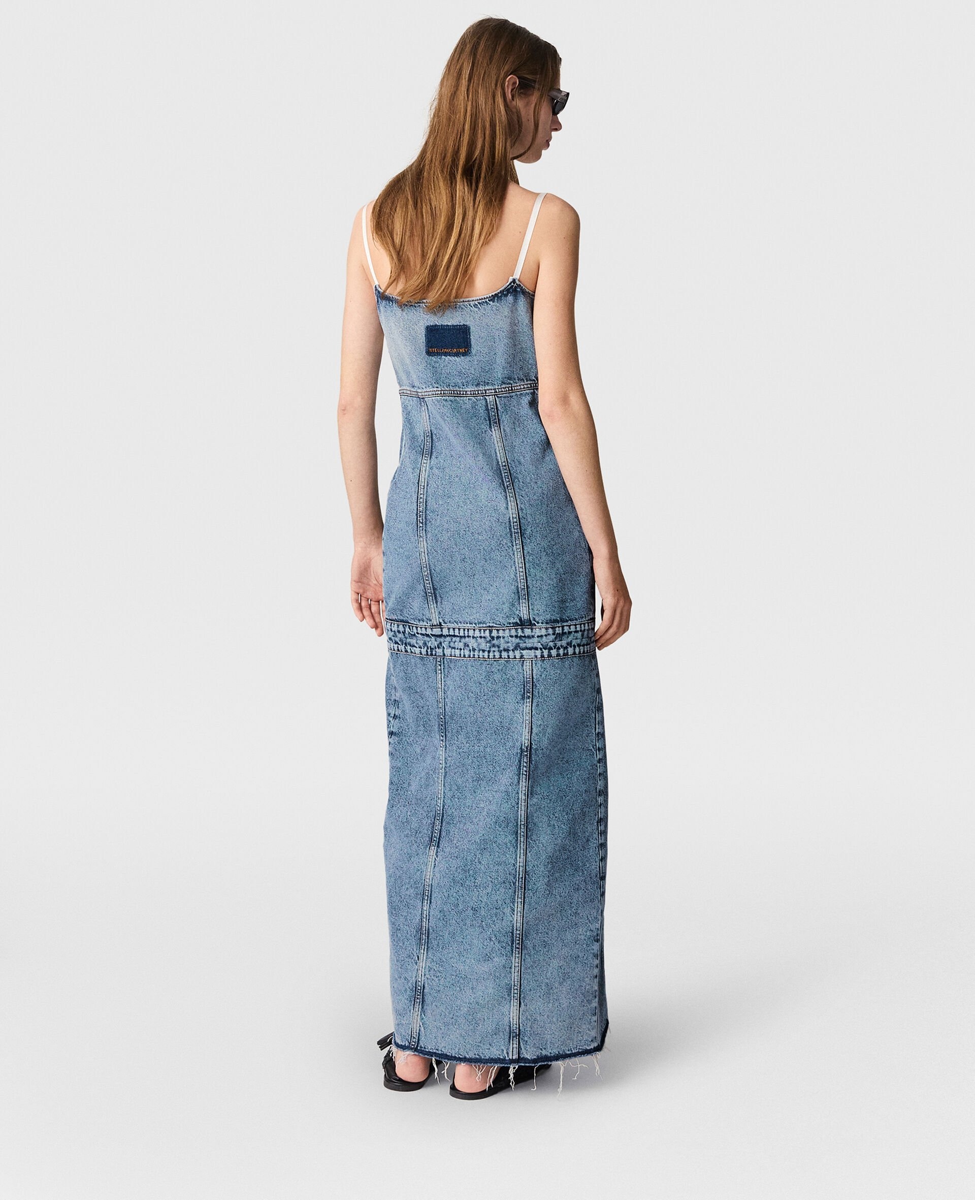 Vintage Wash V-Neck Maxi Dress - 5