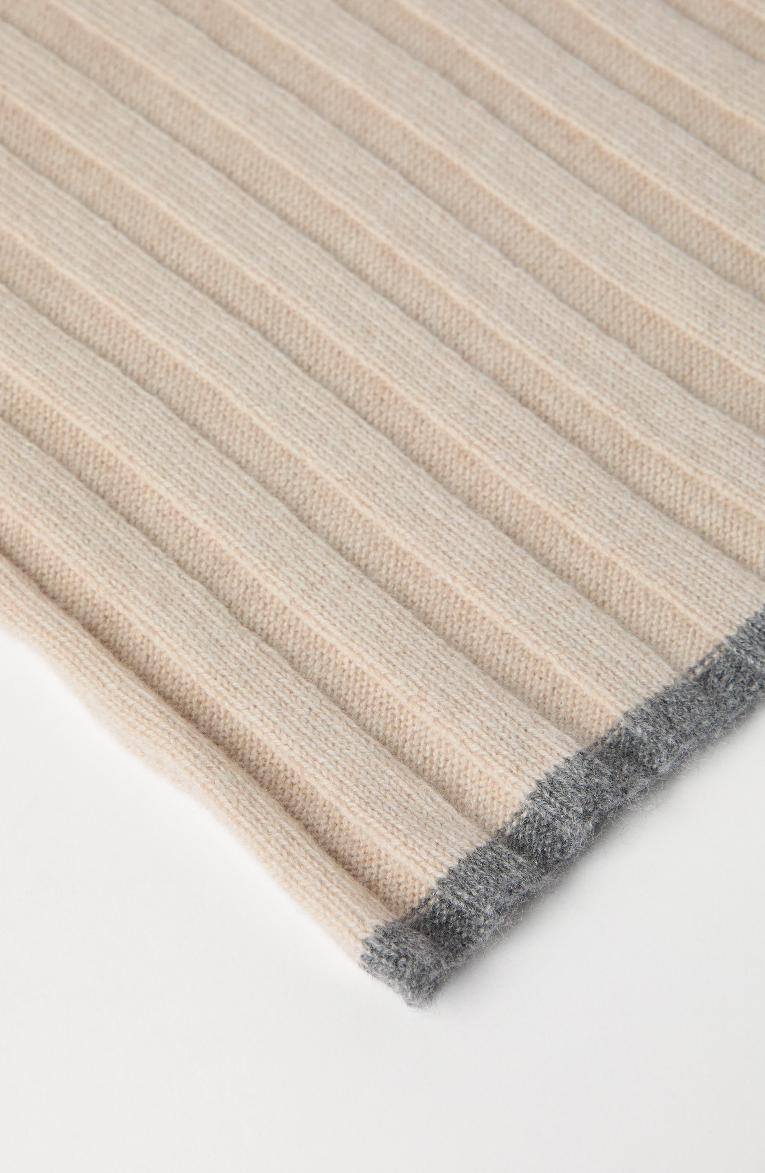 Brunello Cucinelli Cashmere scarf in Beige at Nordstrom - 3