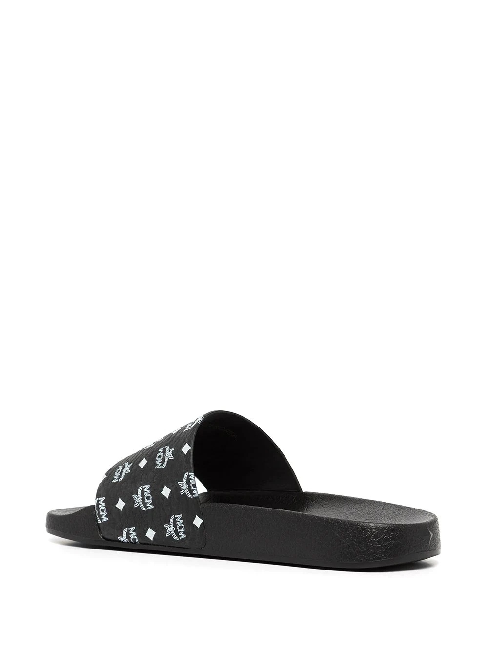 monogram-print slides - 3