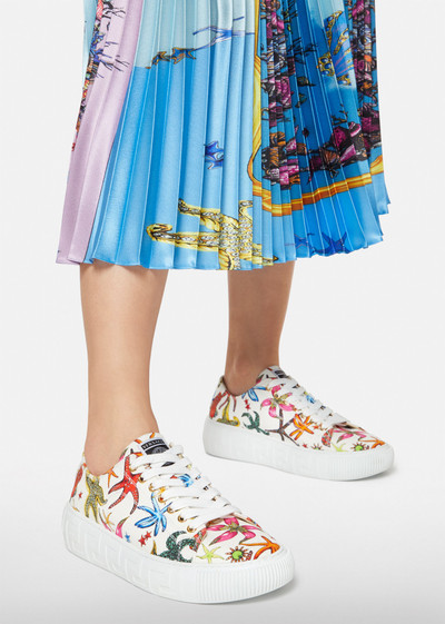 VERSACE Greca Trésor de la Mer Print Sneakers outlook