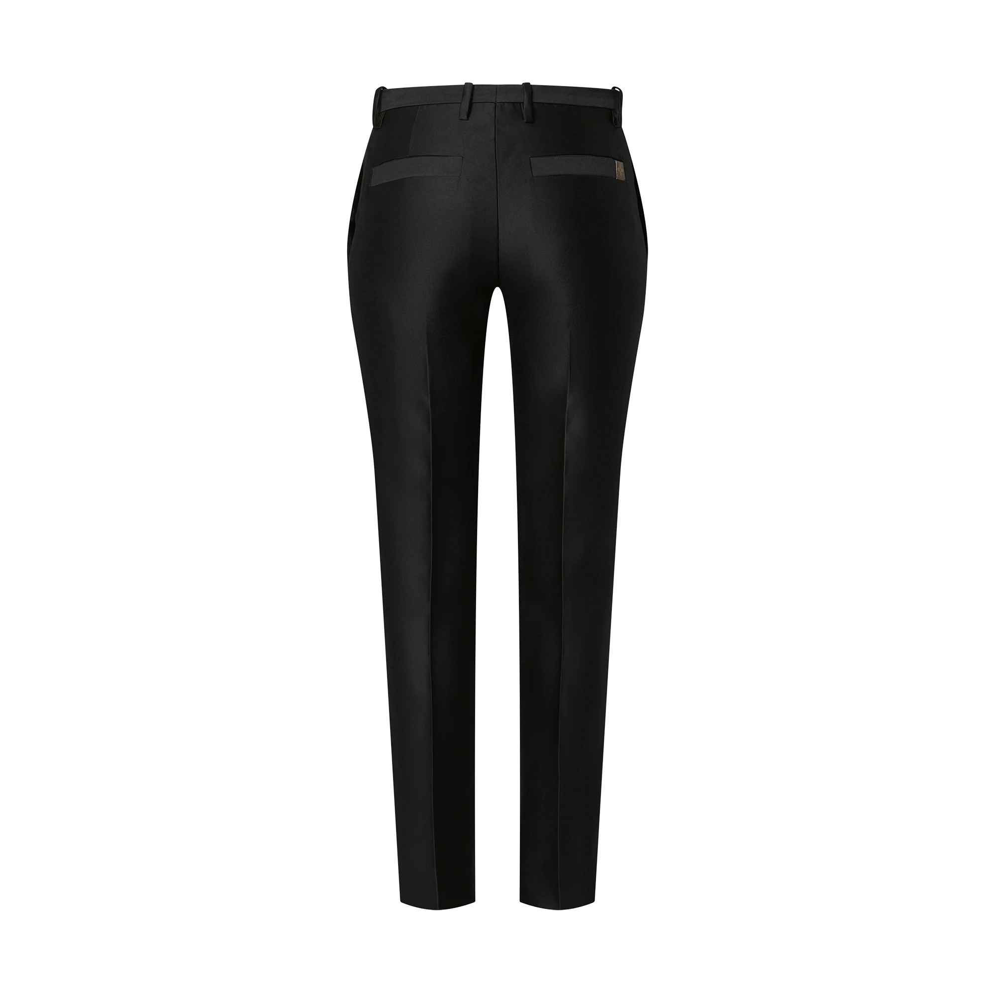 Silk-Cotton Suit Pants - 3