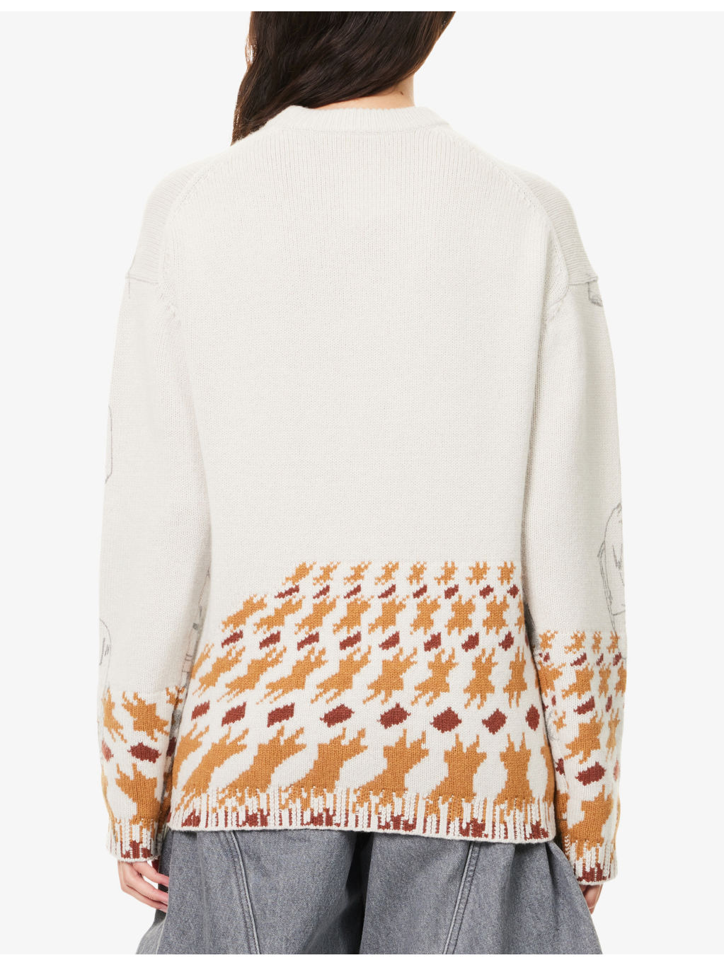 Relaxed-Fit Jacquard Wool-Blend Jumper - 4