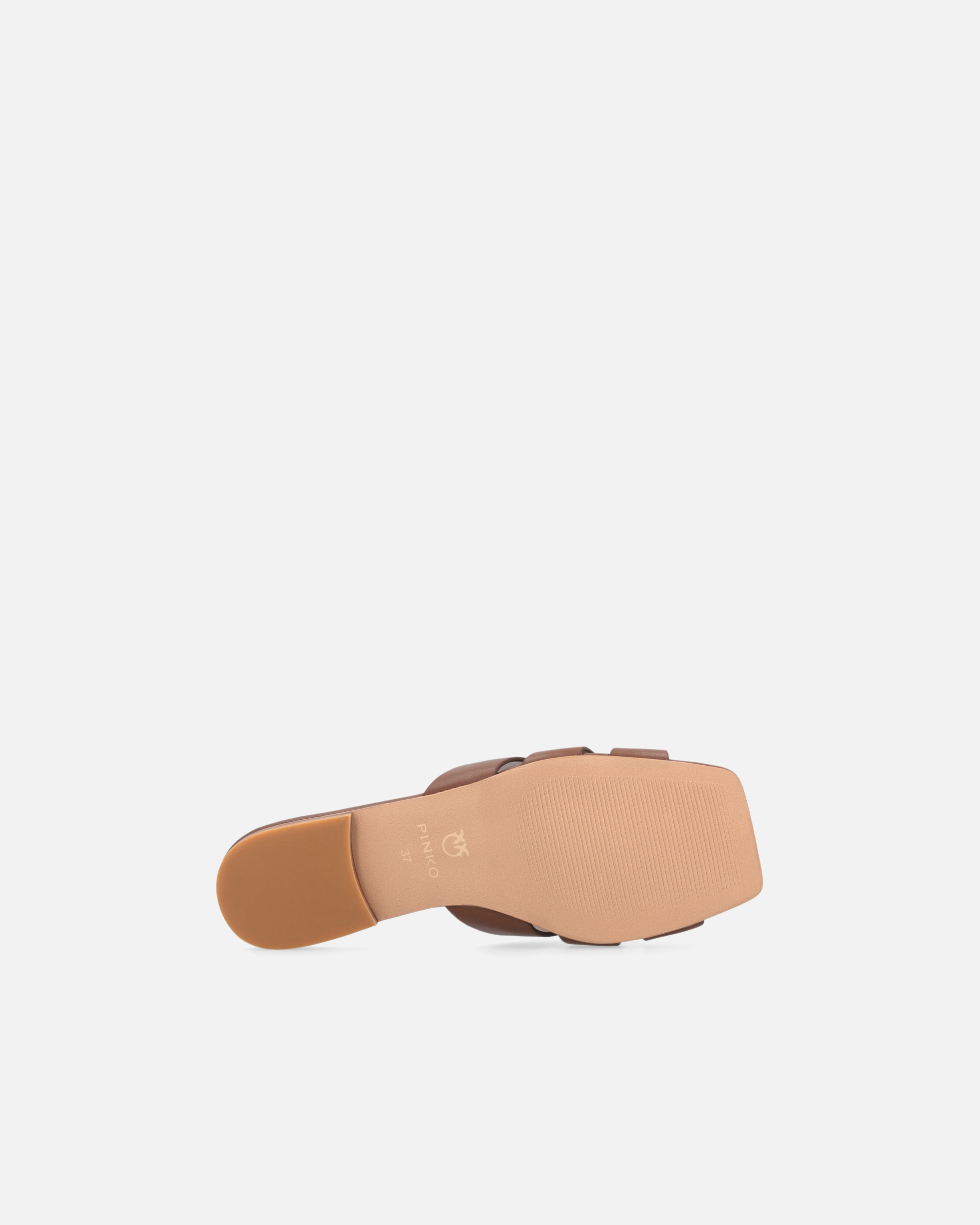 NAPPA LEATHER SLIP-ONS WITH BIRD LOGO - 7