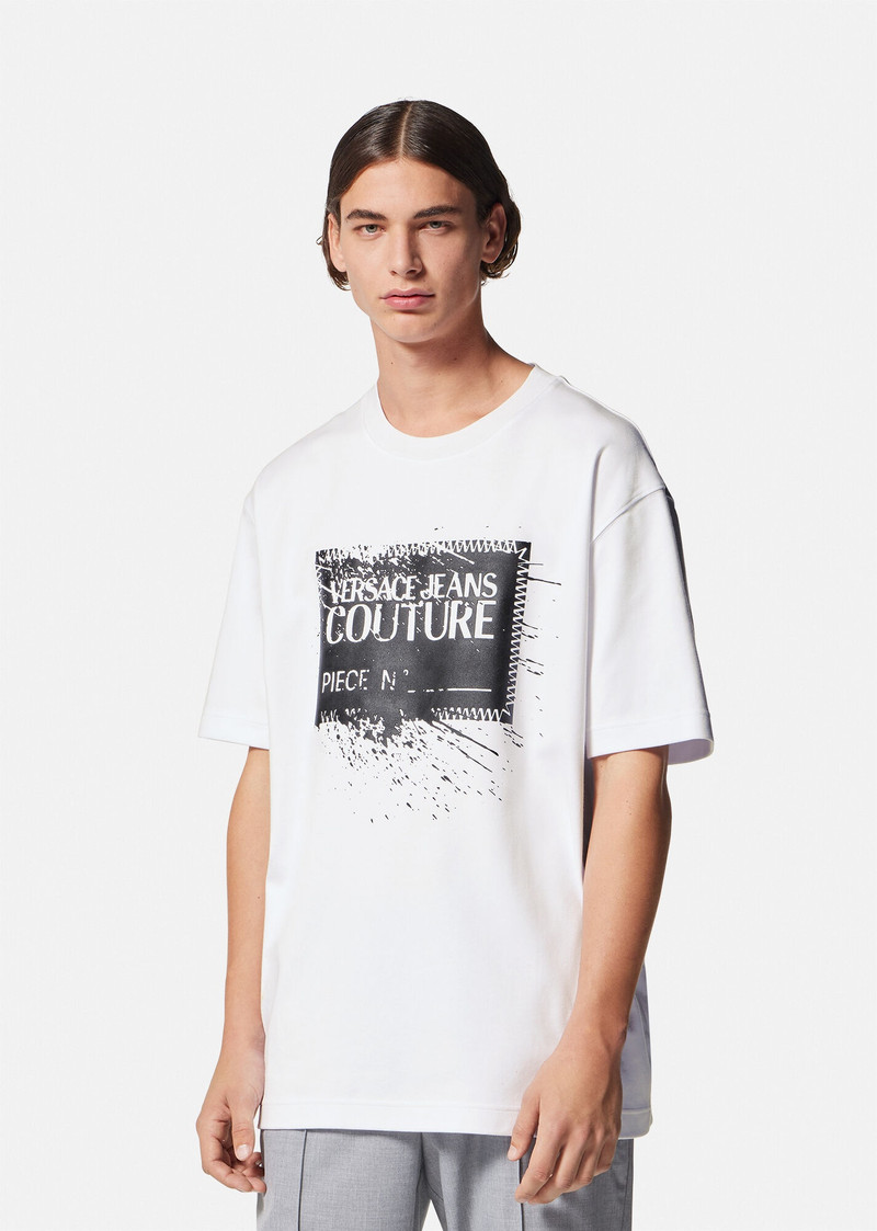 Piece Number Logo T-shirt 3