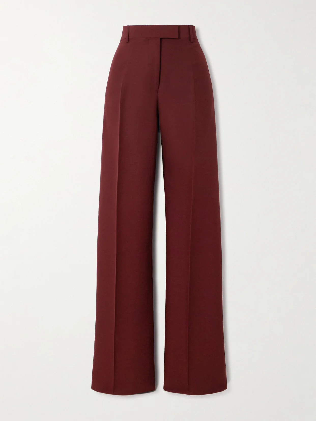 Straight-leg Faille Pants - 1