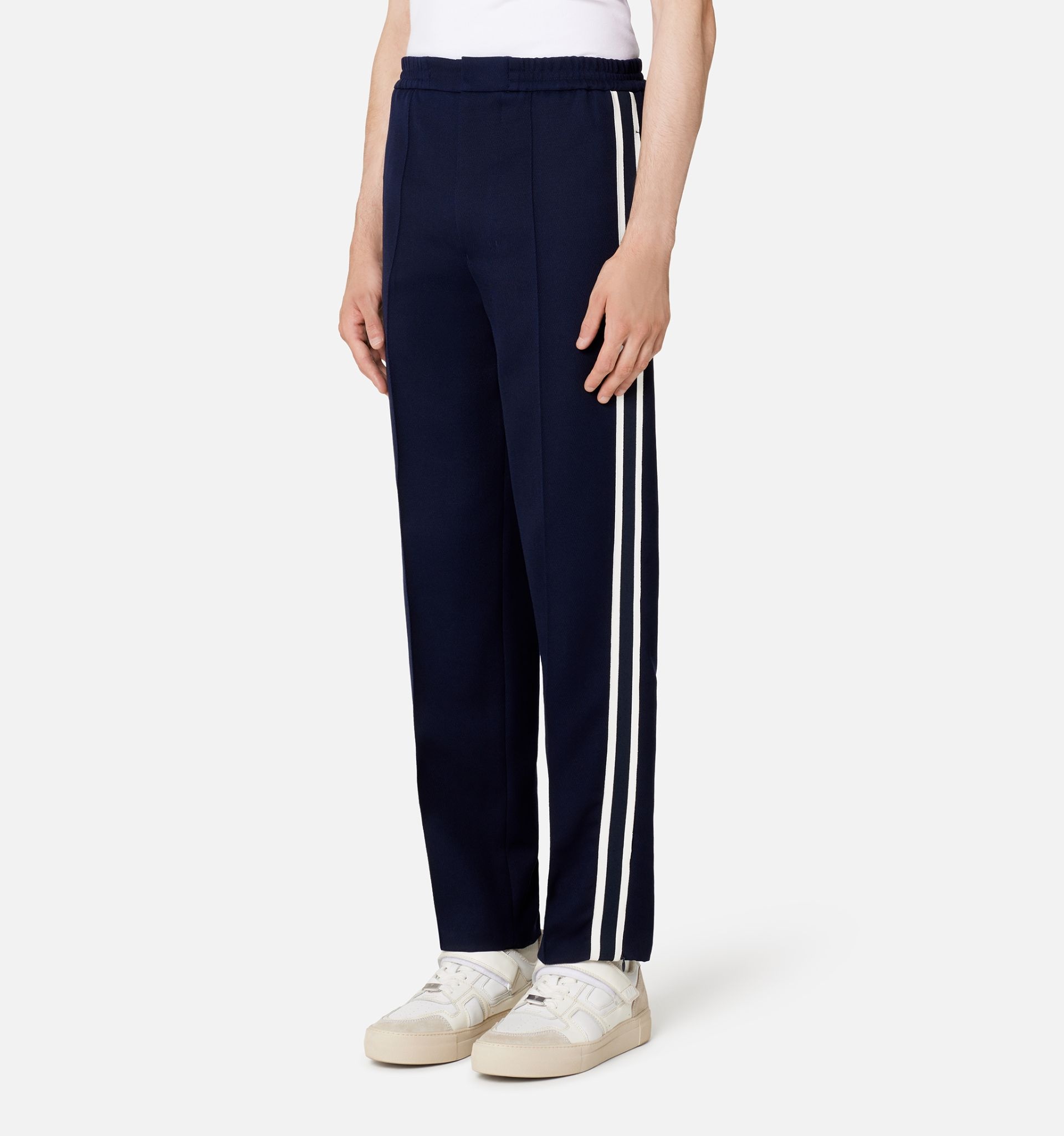 Elasticated Waist Pants With Ribbon - 3