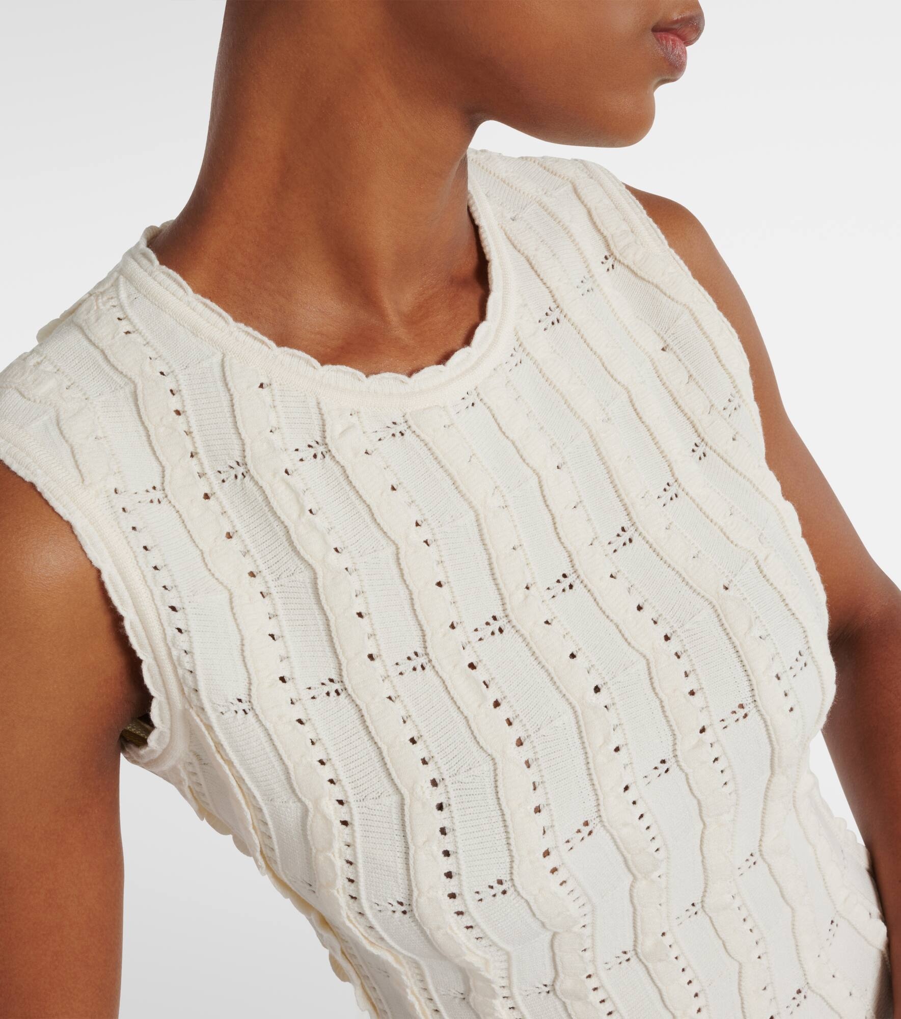 Knitted minidress - 4