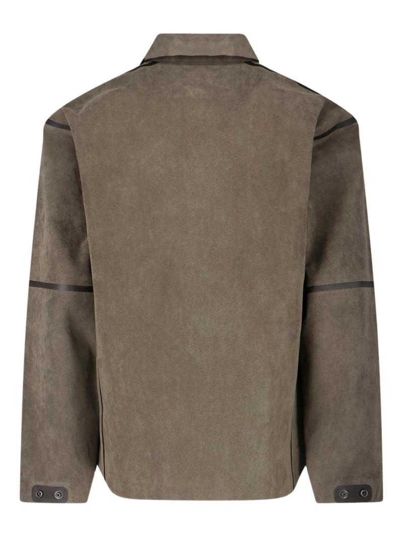 Massimo Osti Studio zip-pocket shirt jacket outlook