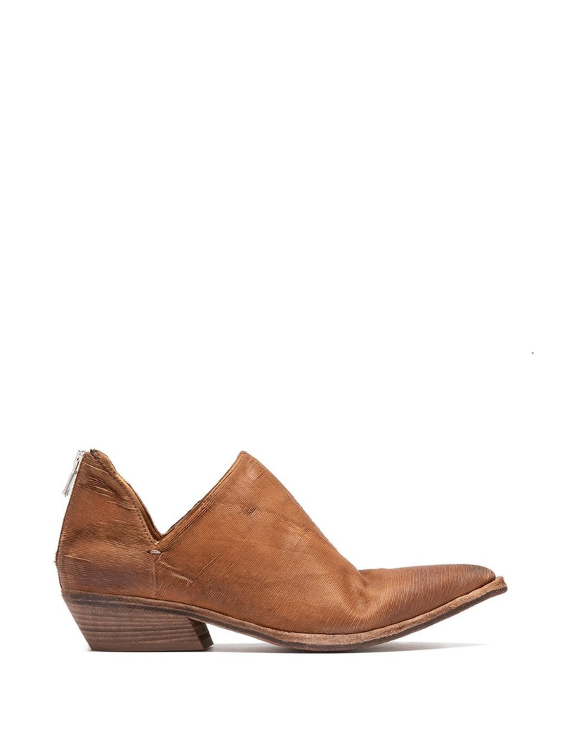 Noelie DD pointed-toe zip boots 1