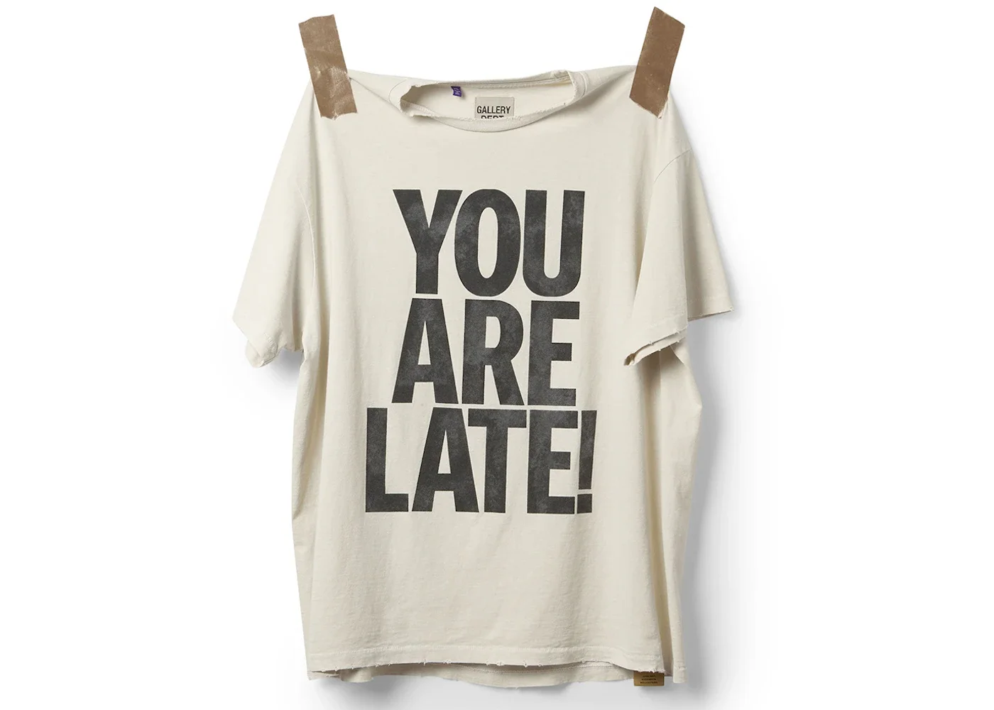 Gallery Dept. You Are Late Tee Archival White - 1