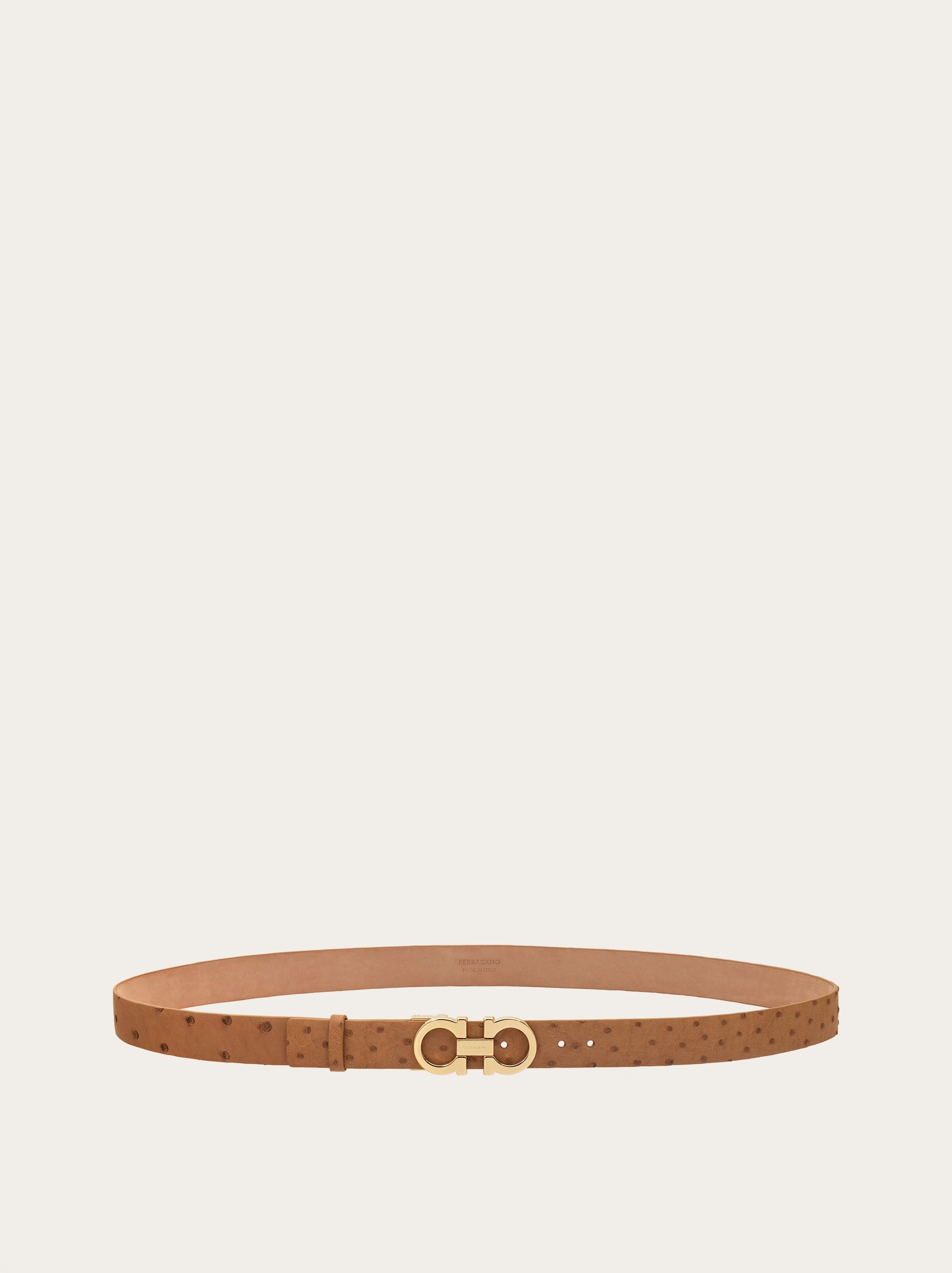 Adjustable Gancini belt - 3