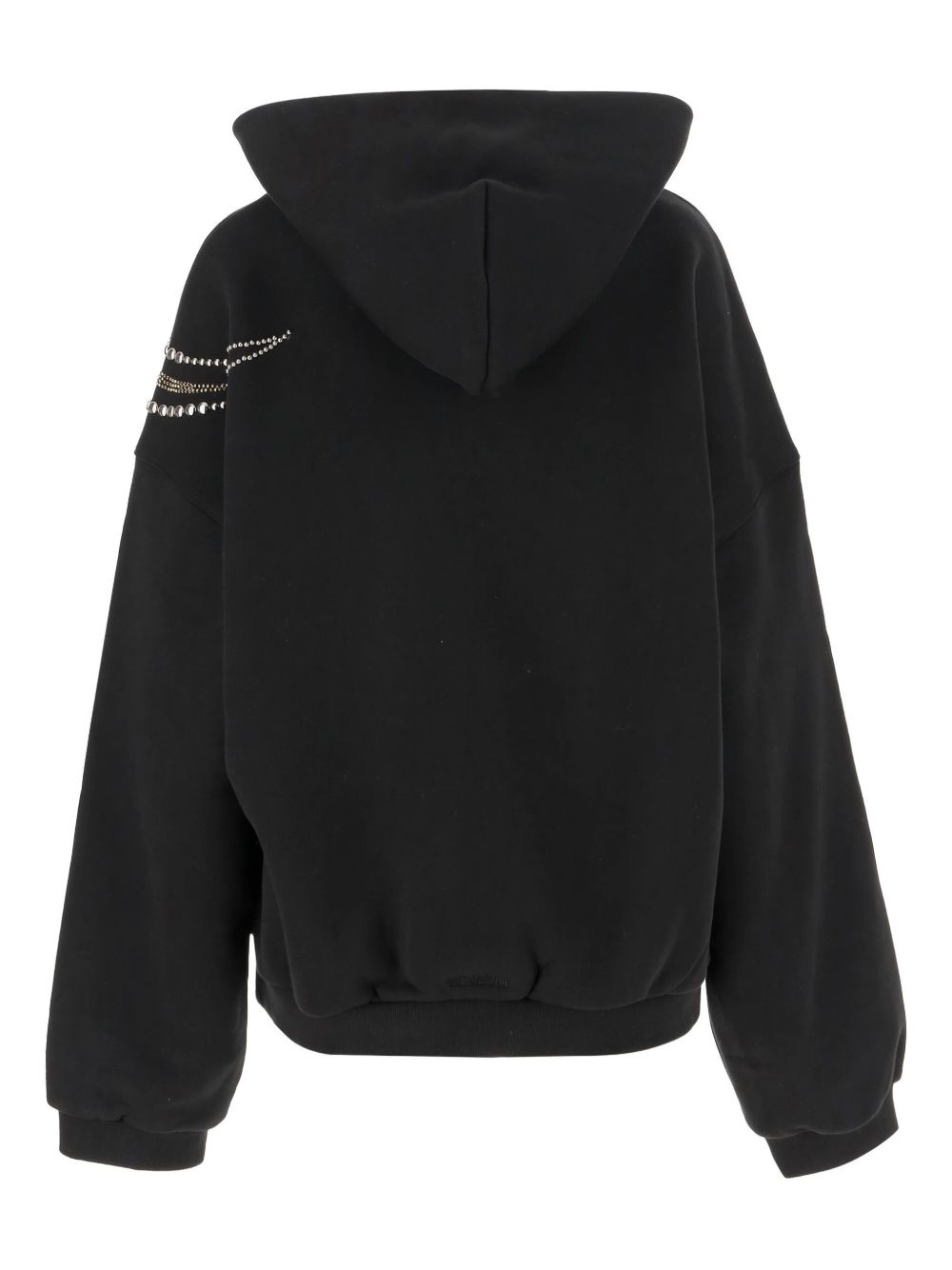 star-embellished zip-up hoodie - 2