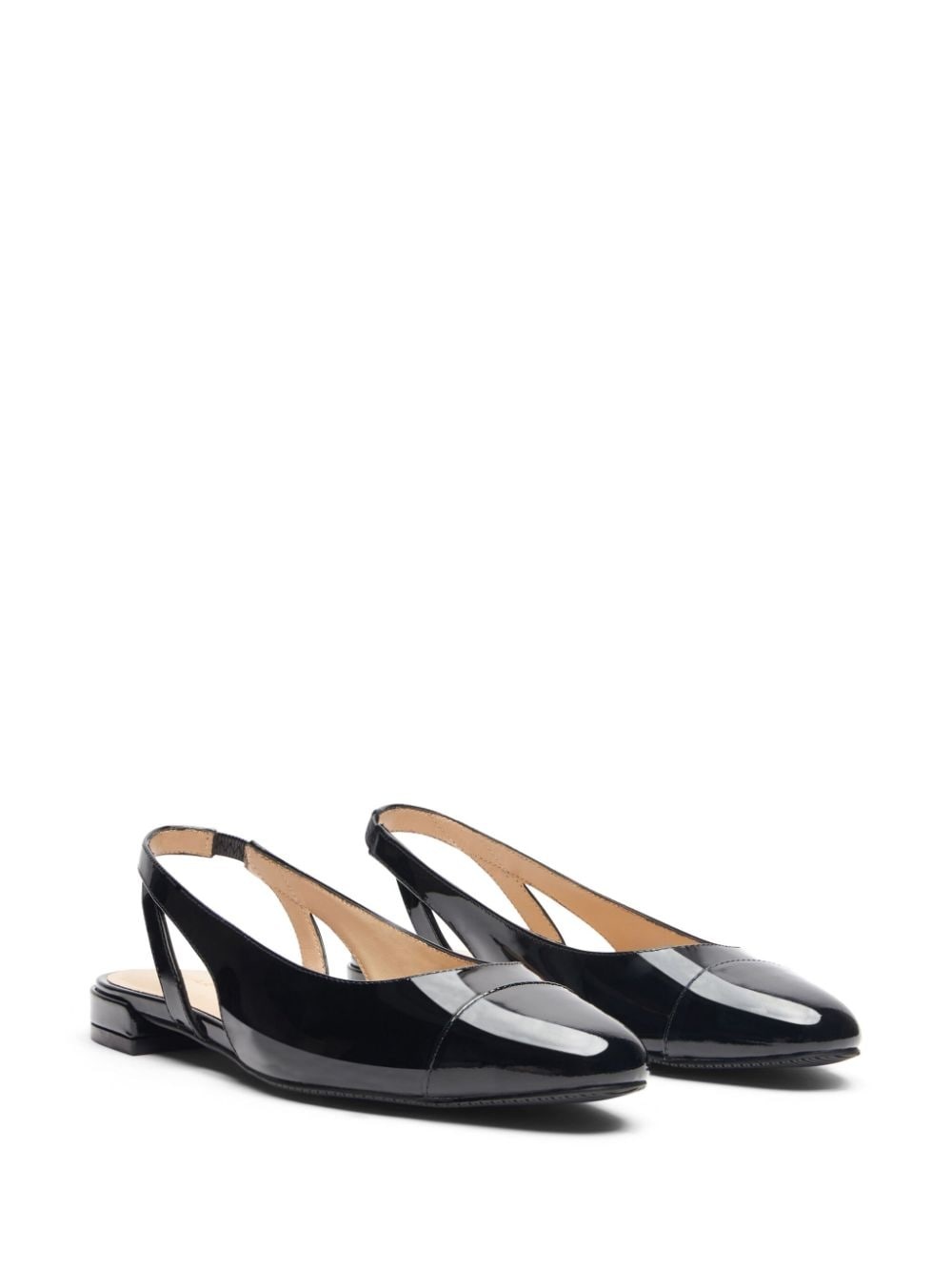 Sleek slingback leather pumps - 2