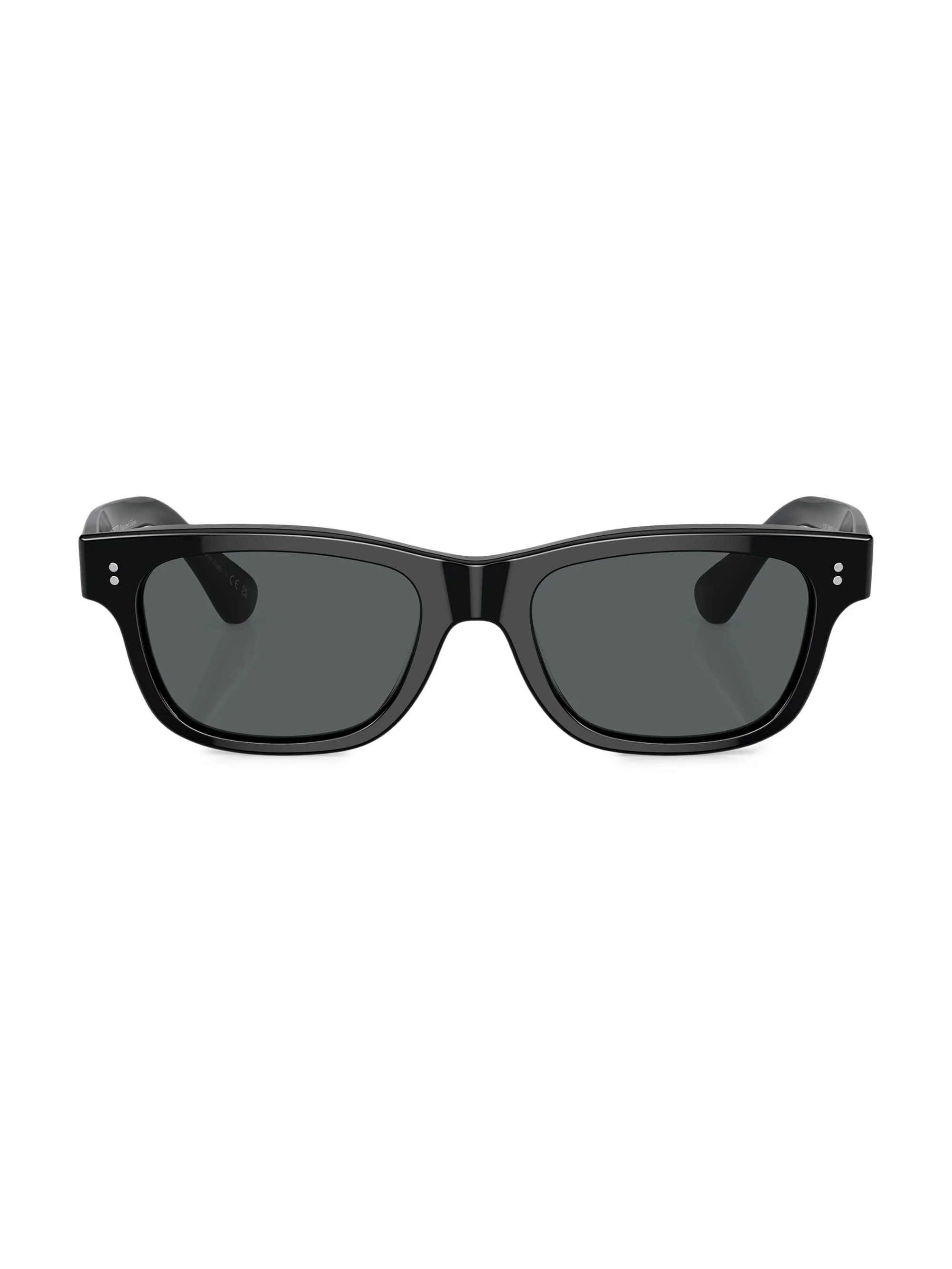 Men's Rosson Sun 53MM Pillow Sunglasses - Black Blue Grey - 1