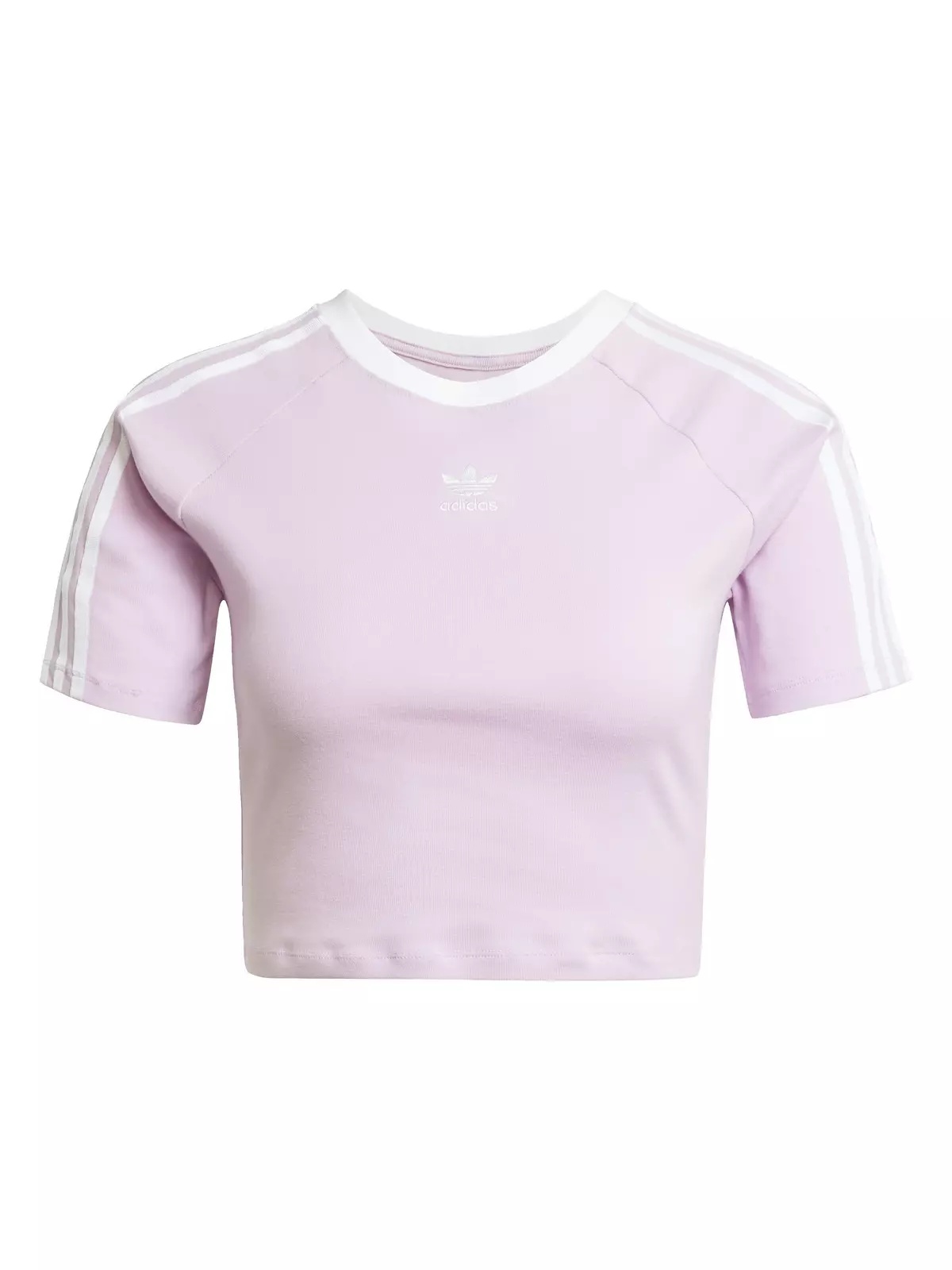 Originals Women's 3-Stripes Baby T-Shirt -Purple - 6