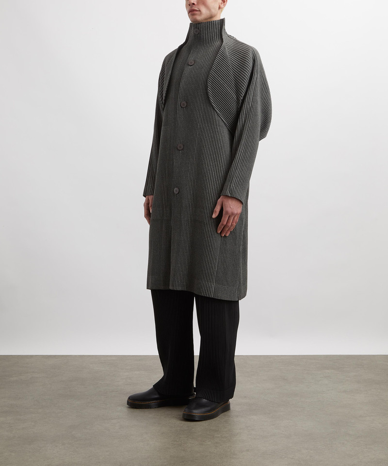 ISSEY MIYAKE Pleated Half Zip Top outlook