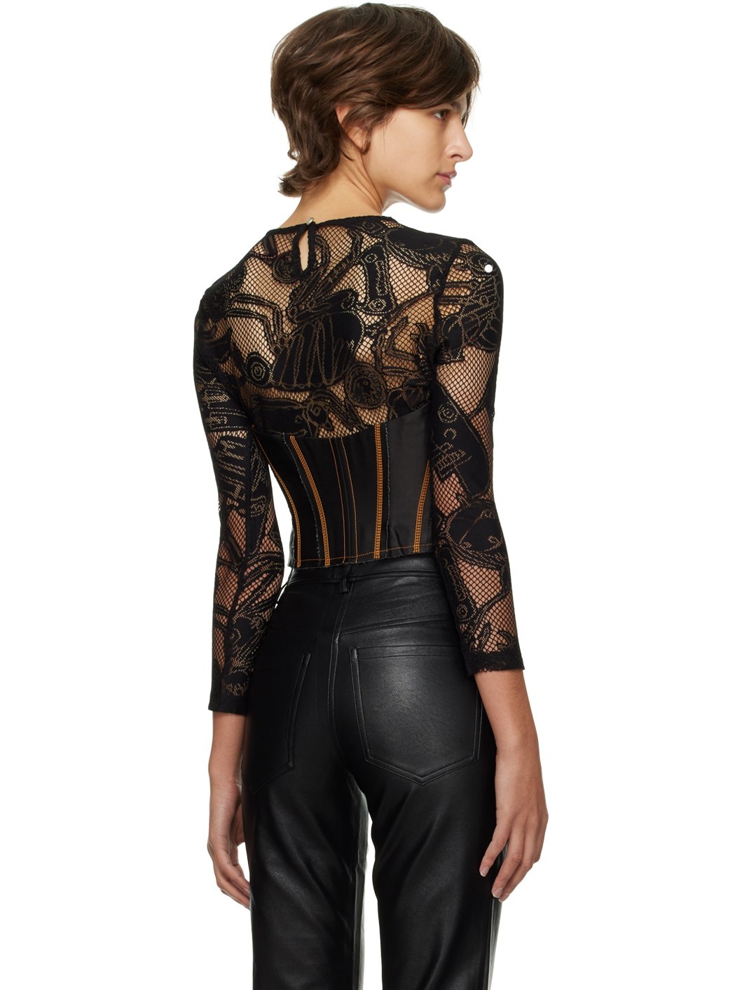 Black Vera Corset - 3