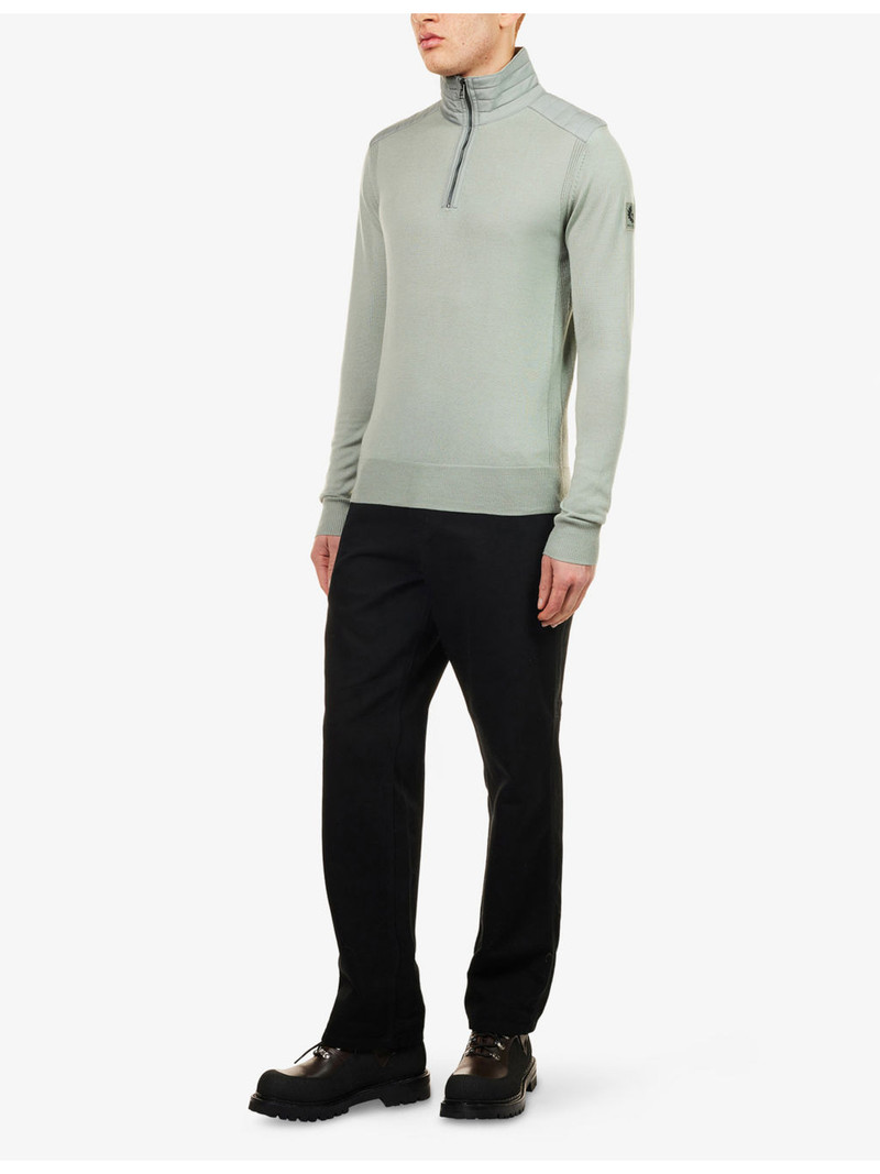Belstaff Kilmington Quarter-Zip Wool Jumper outlook