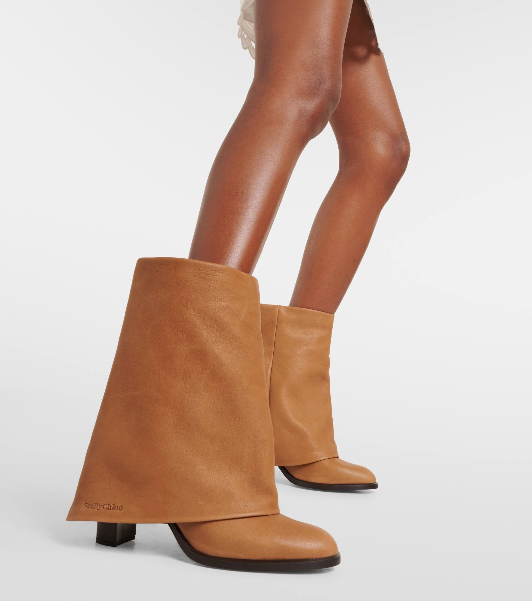 Melia 90 leather boots - 4