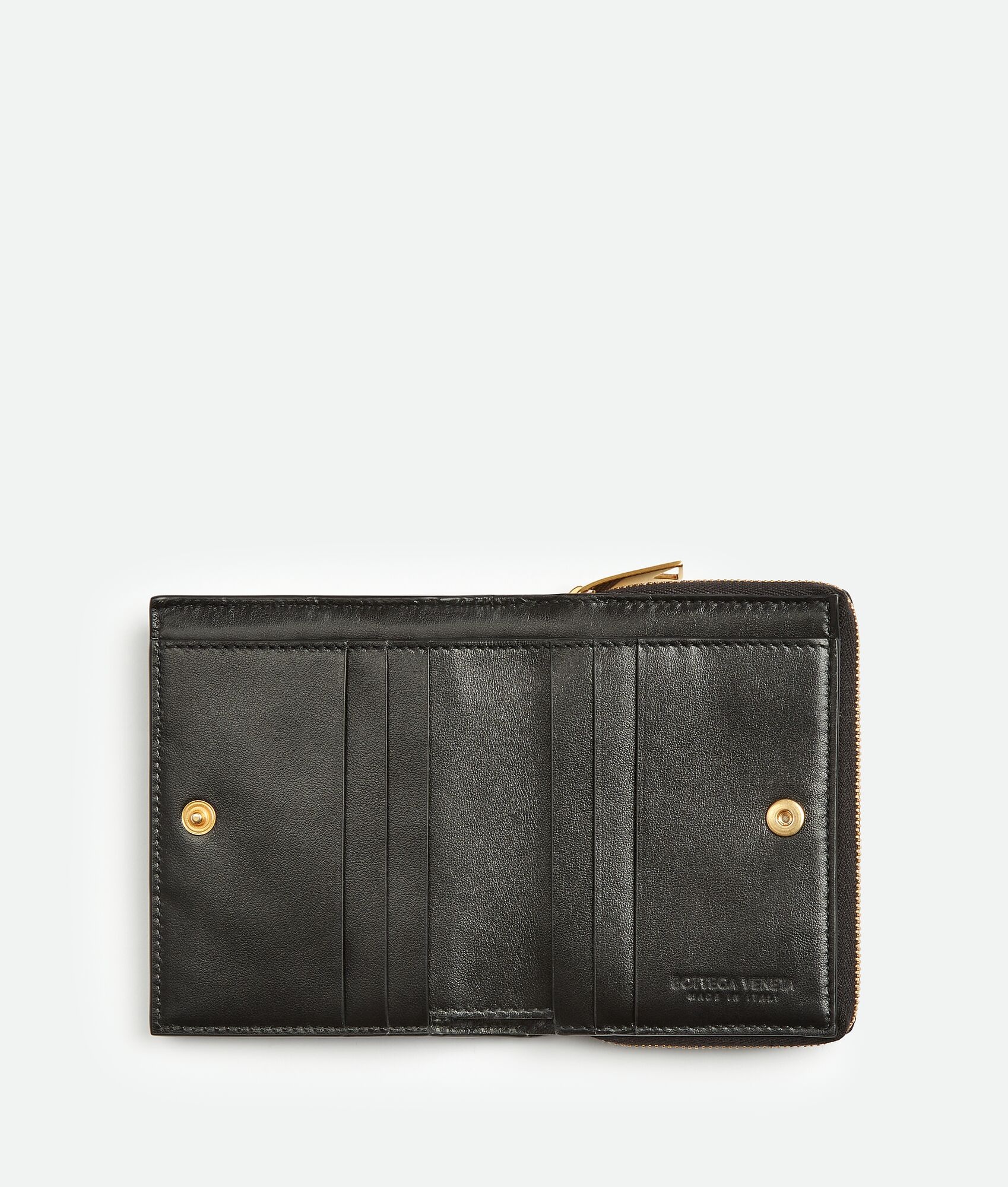 Bottega Veneta Small Cassette Bi-Fold Zip Wallet | REVERSIBLE