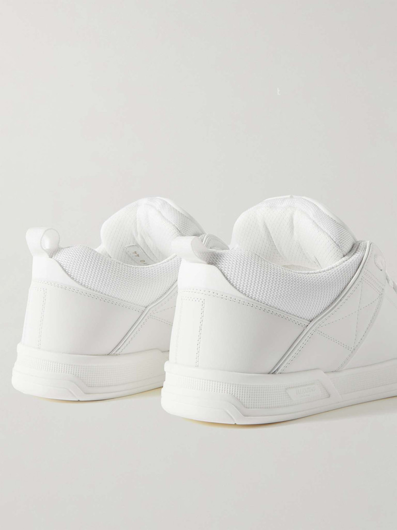 Valentino Garavani Logo-Detailed Leather and Mesh Sneakers 5