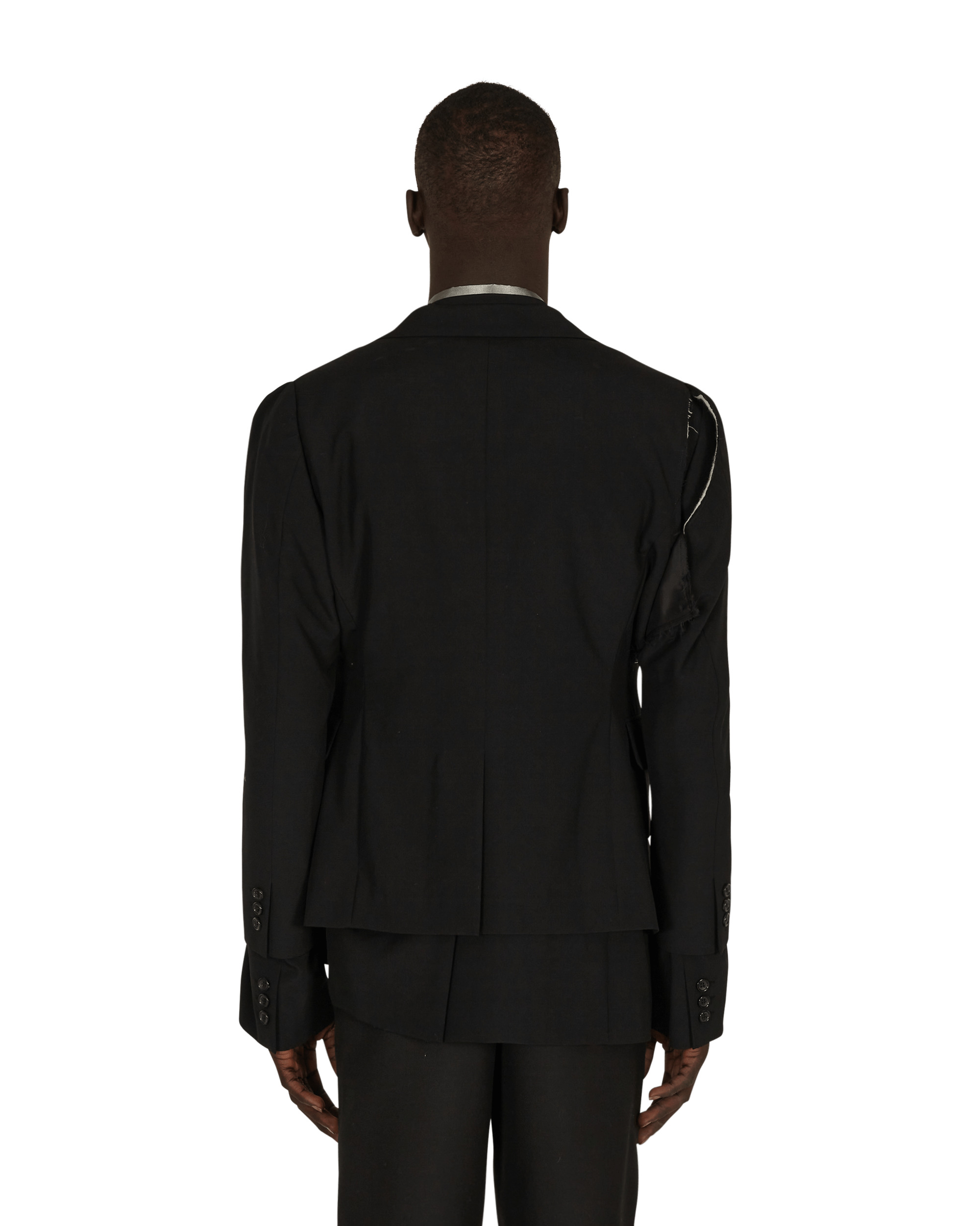 Deconstructed Blazer Black - 4