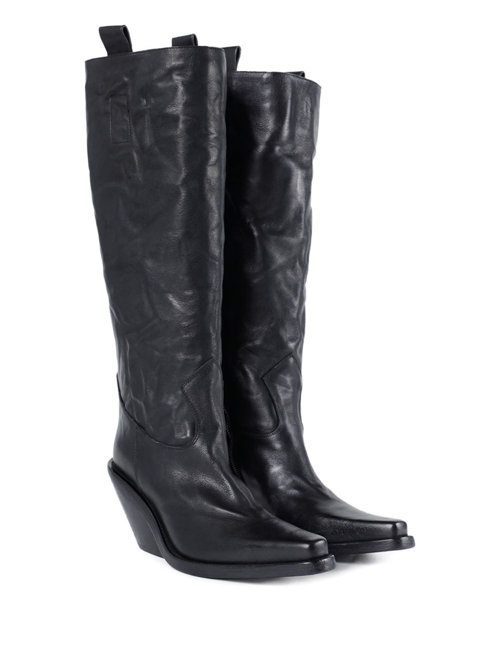 Lidar calf-leather cowboy boots - 2