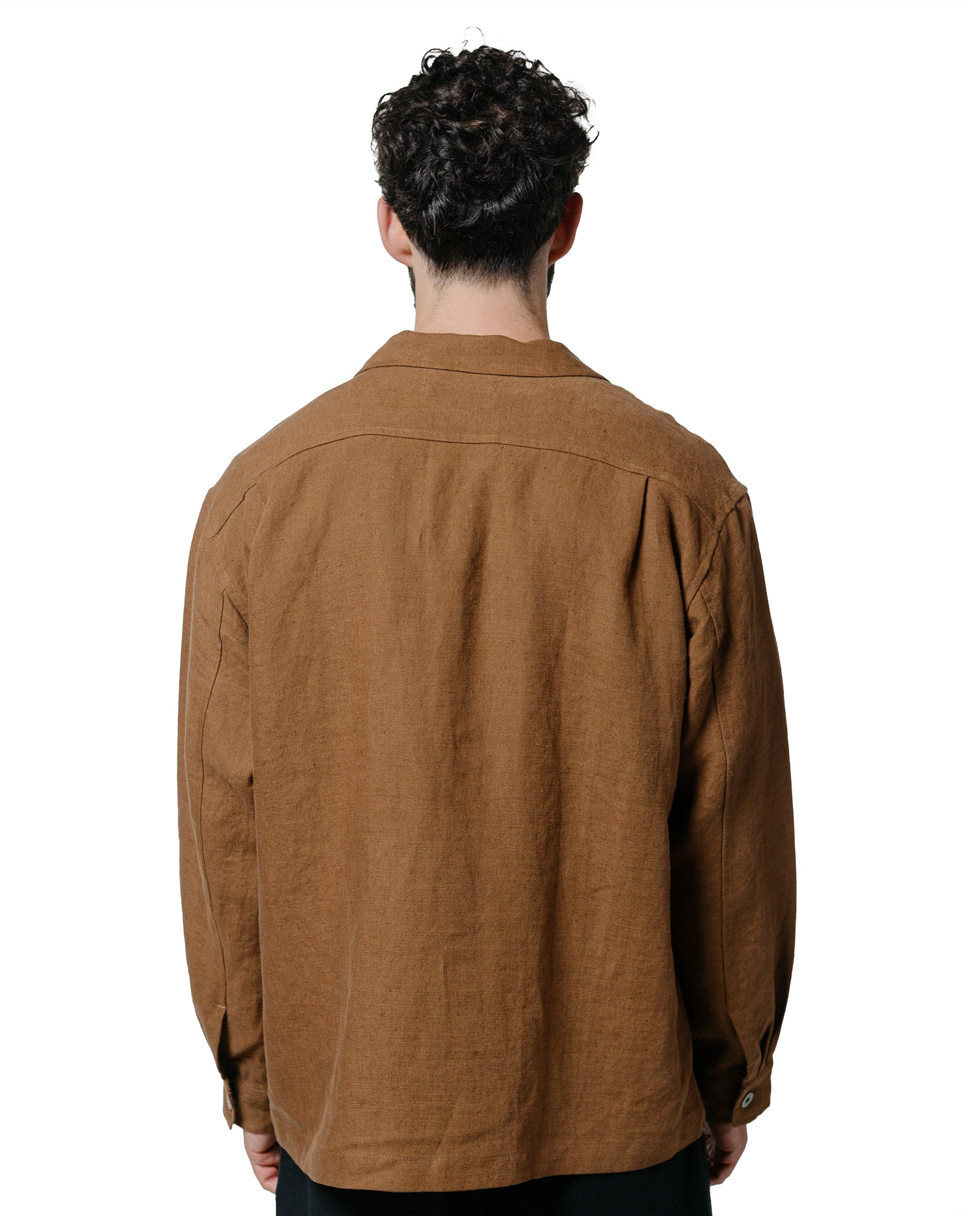 Travail Shirt Corsica Brown Welterweight Linen - 3