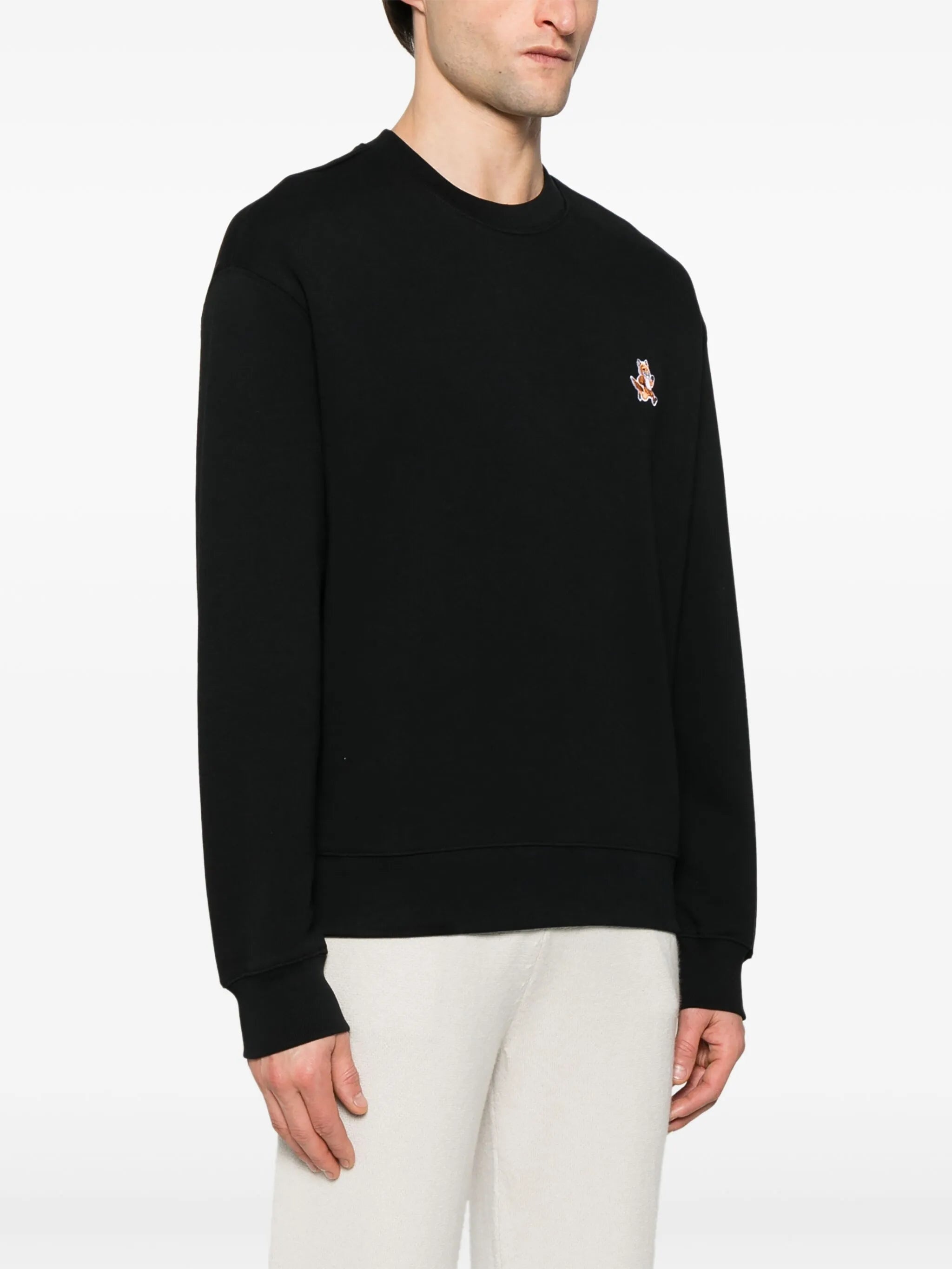 Speedy Fox-appliqué Sweatshirt - 5