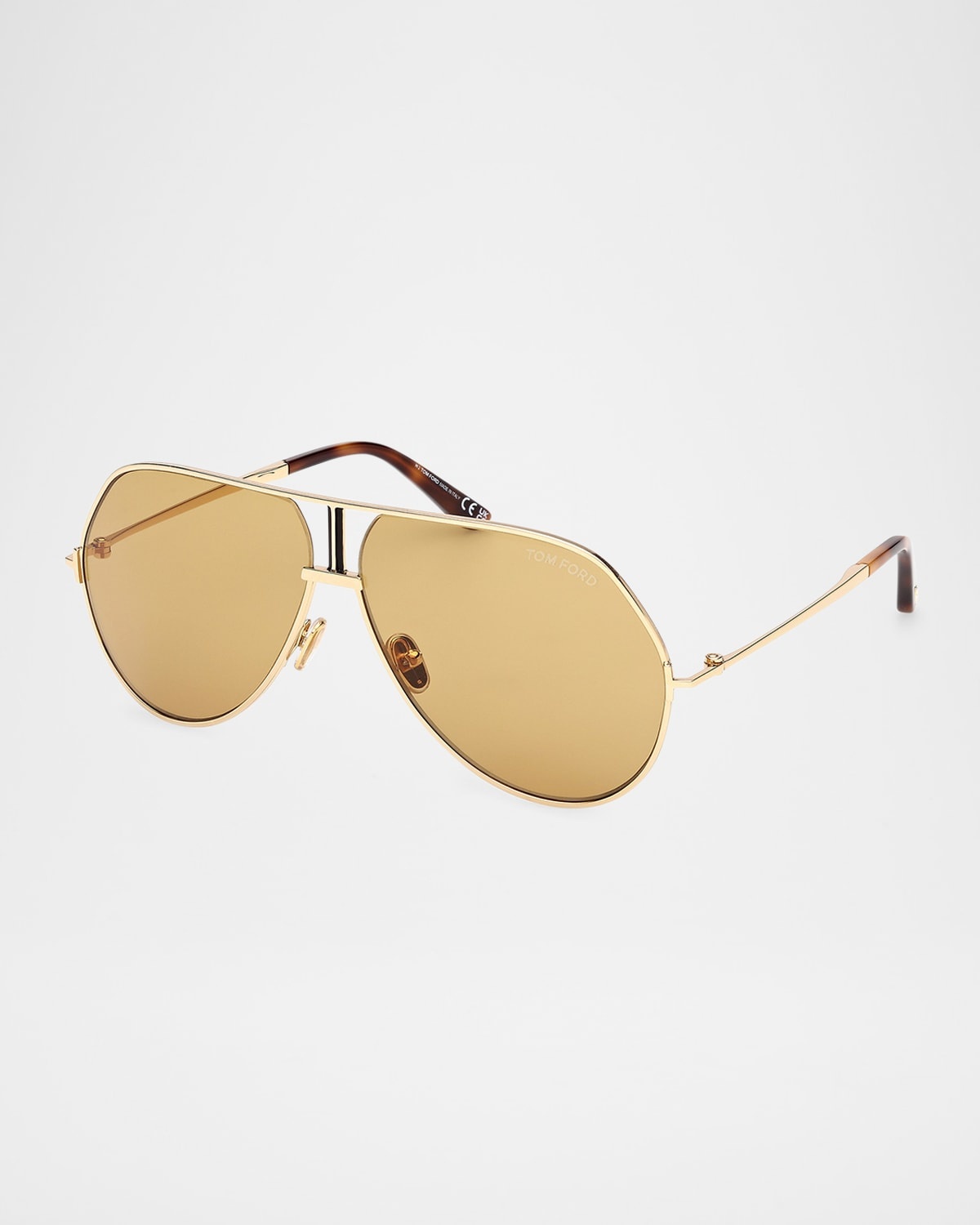 Men's Rickie-02 Metal Aviator Sunglasses - 3