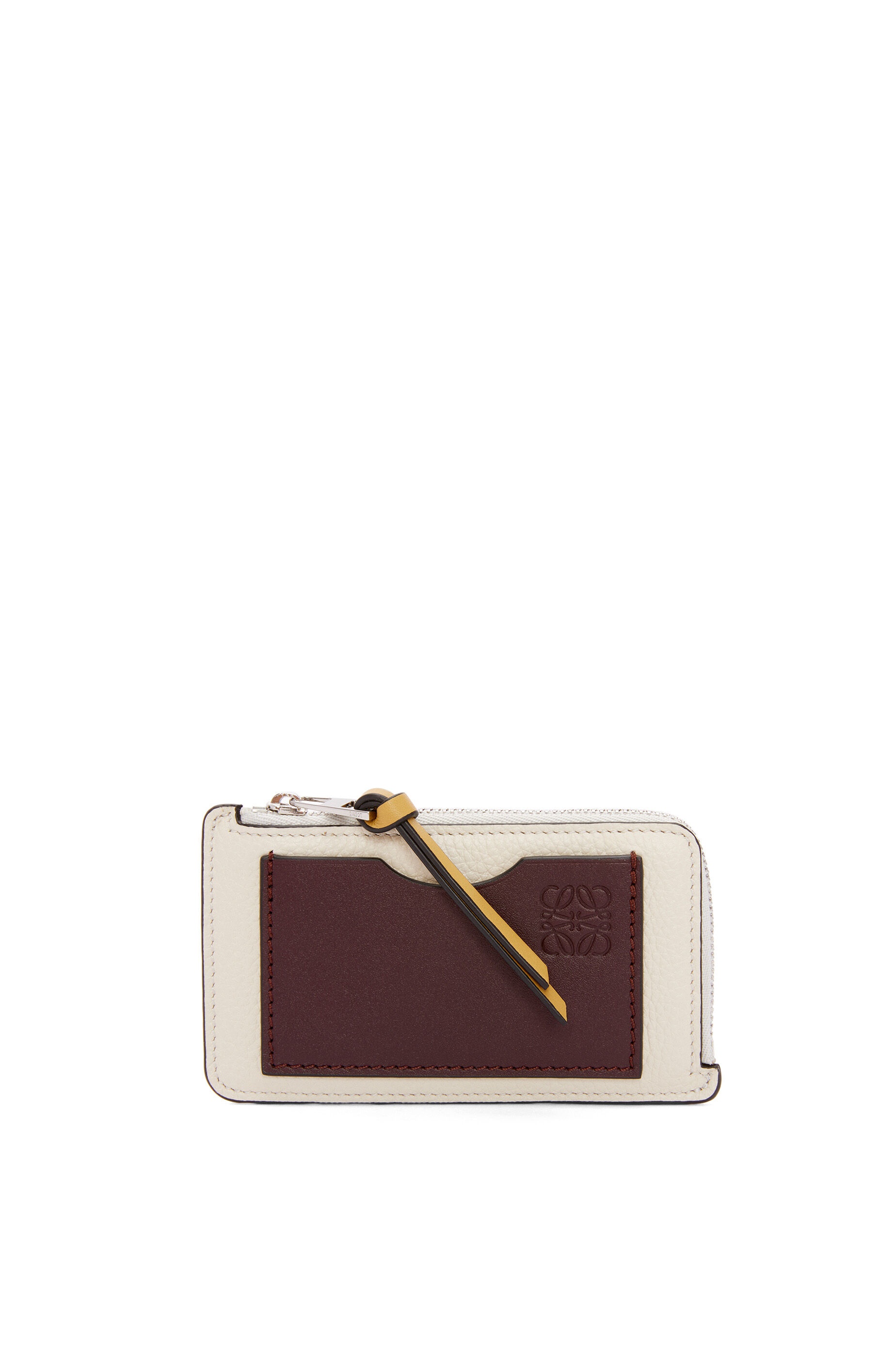 Coin cardholder in soft grained calfskin - 1
