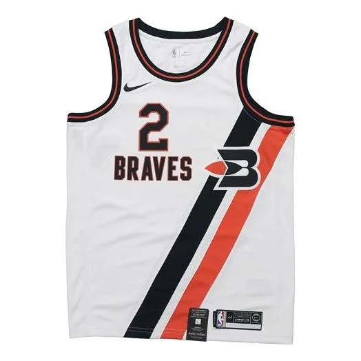 나이키 NBA Retro 제한 저지 SW 팬 에디션 2019-2020 시즌 로스 앤젤레스 Clippers 레오나르도 2 화이트 A - 1
