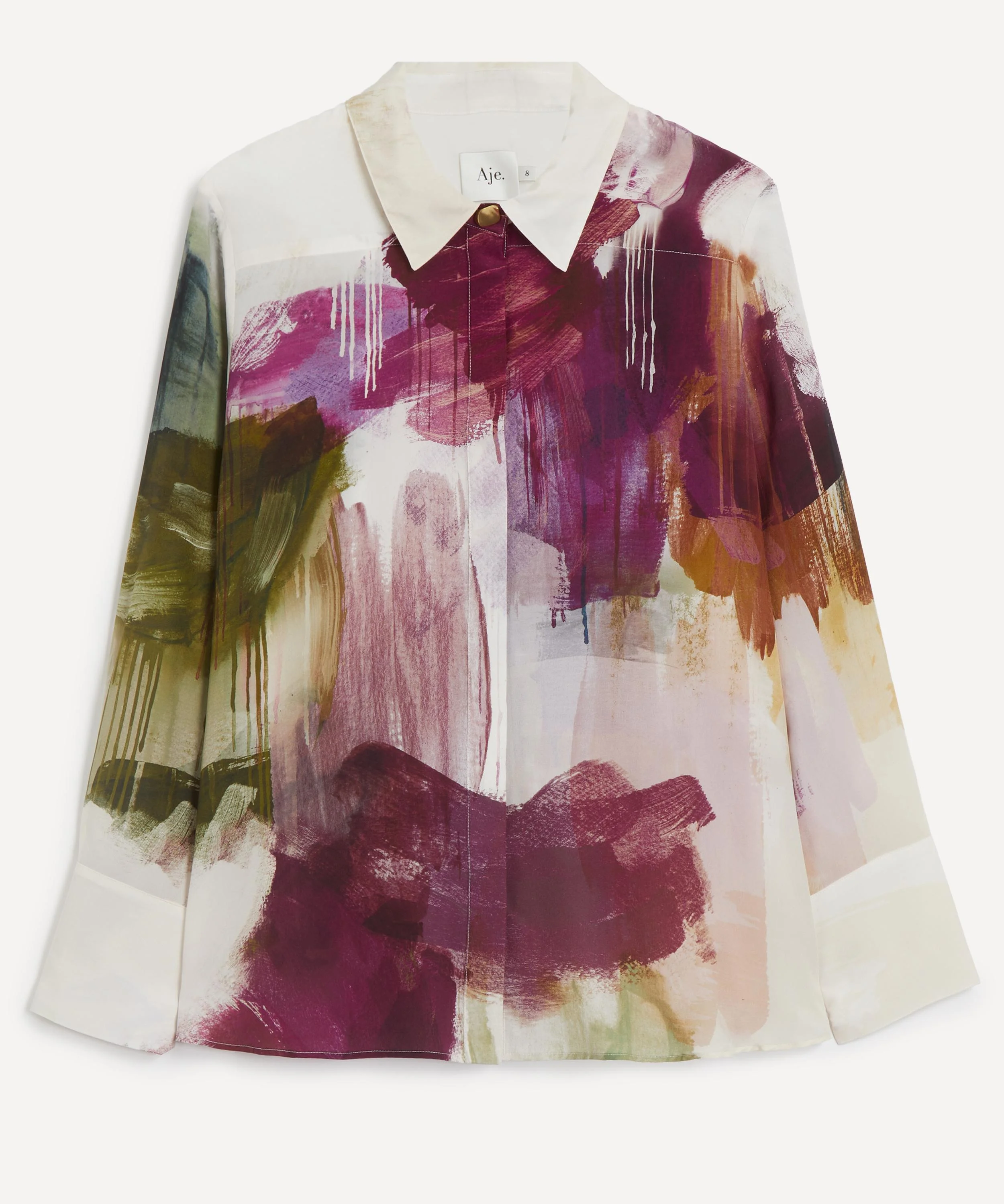 Atomic Impressionist Silk Shirt - 1