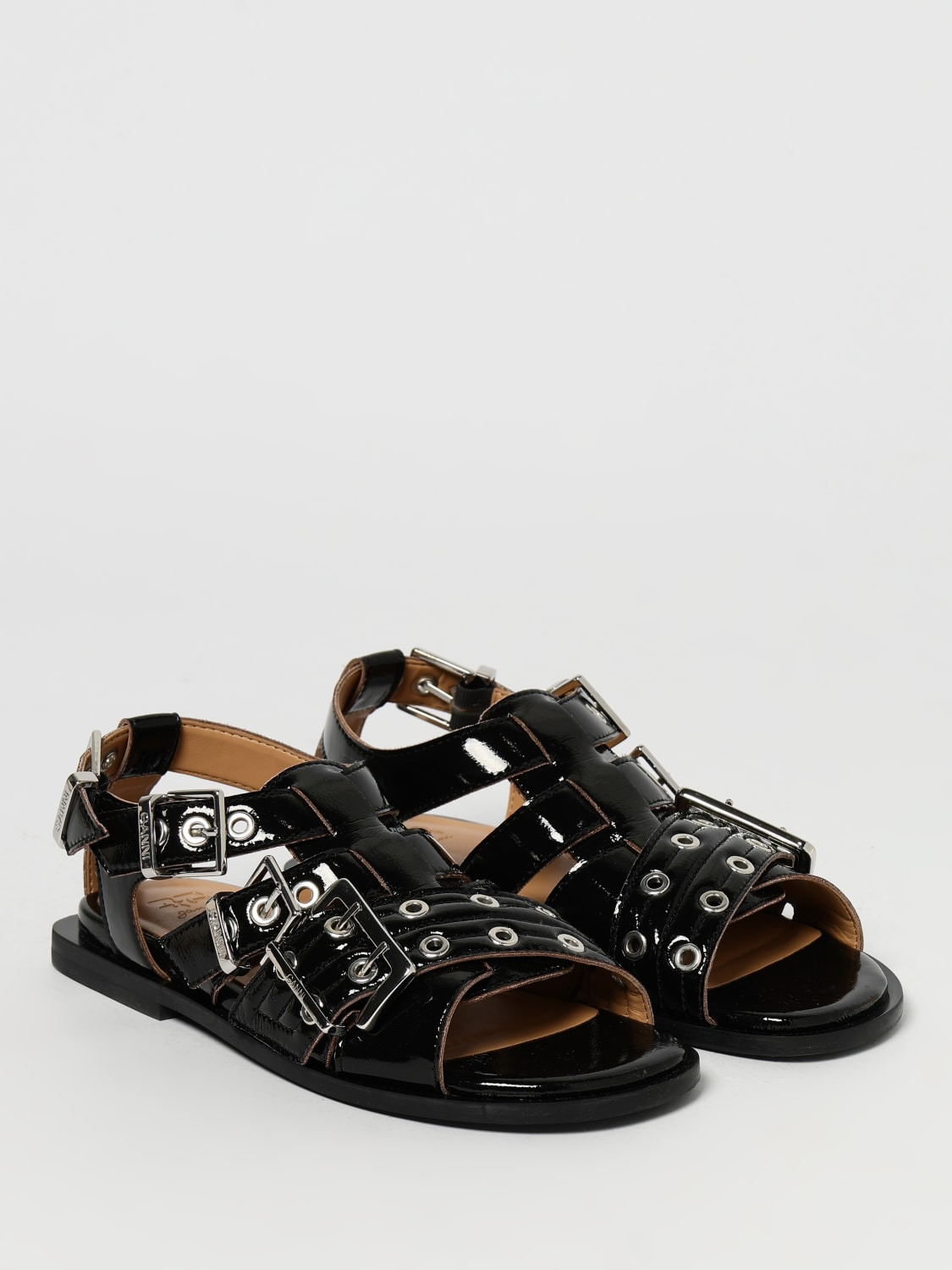 Flat sandals woman Ganni - 2