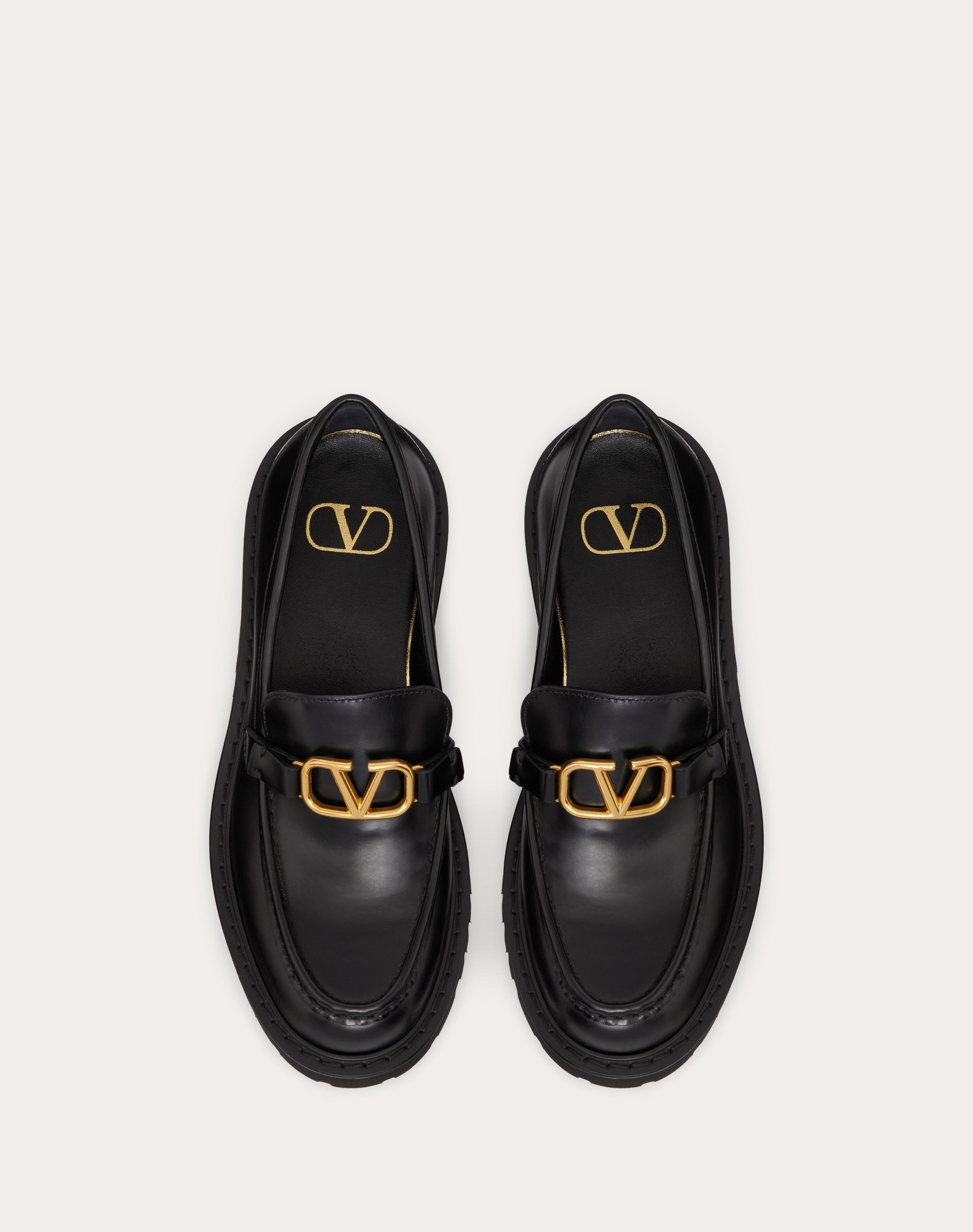 VLOGO SIGNATURE CALFSKIN LOAFER - 4