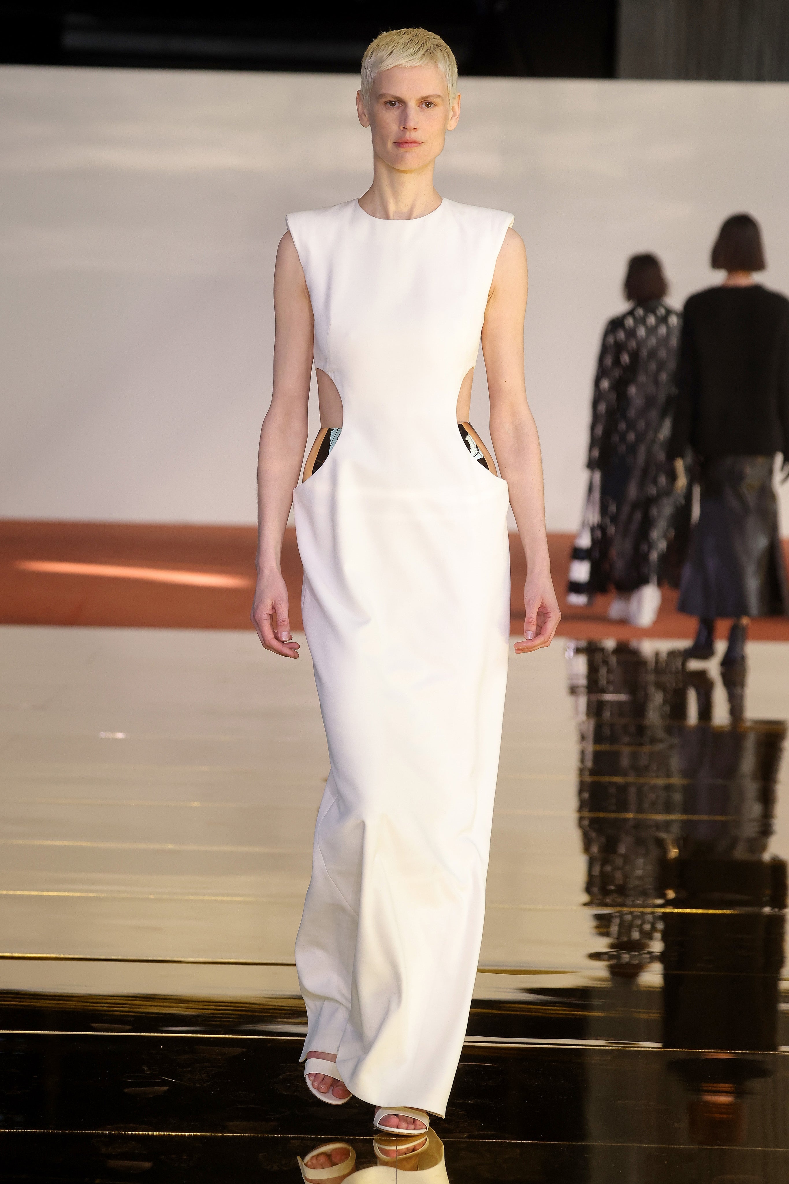 Faith Dress in Silk Wool Cady - 2