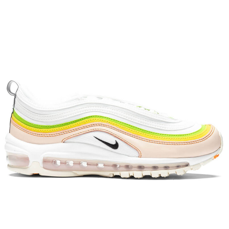 WOMEN'S AIR MAX 97 - WHITE/BLACK/PEARL PINK - 1