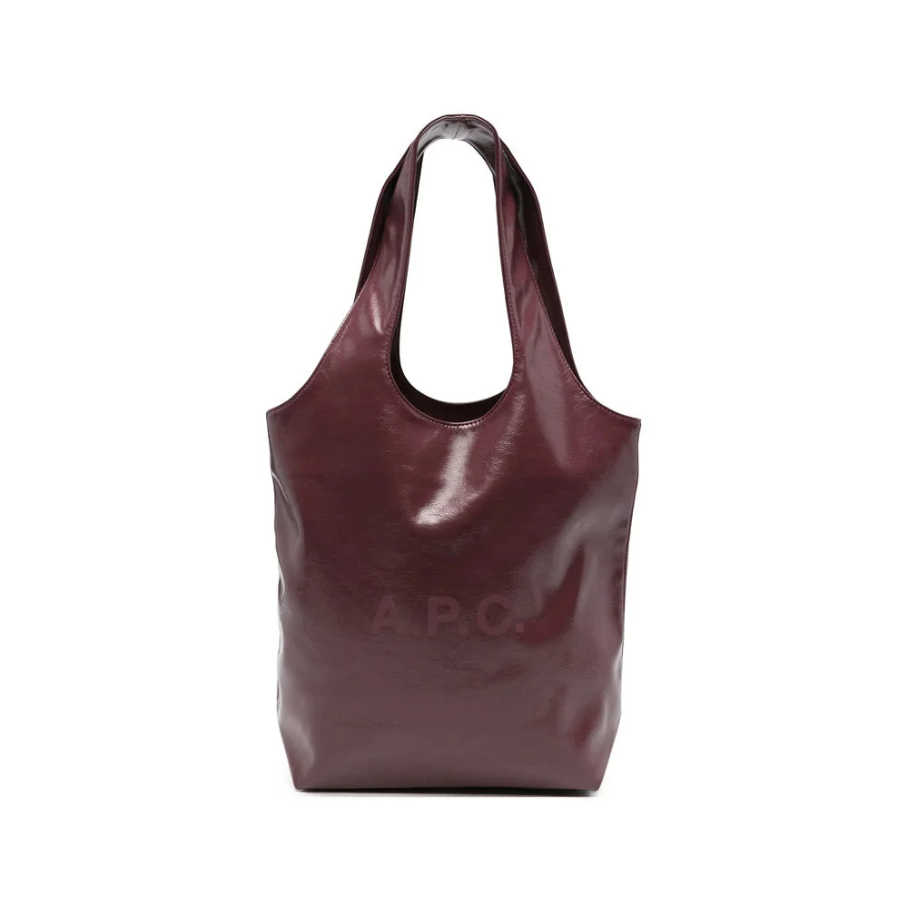 A.P.C. Red Tote Bags Men - 1